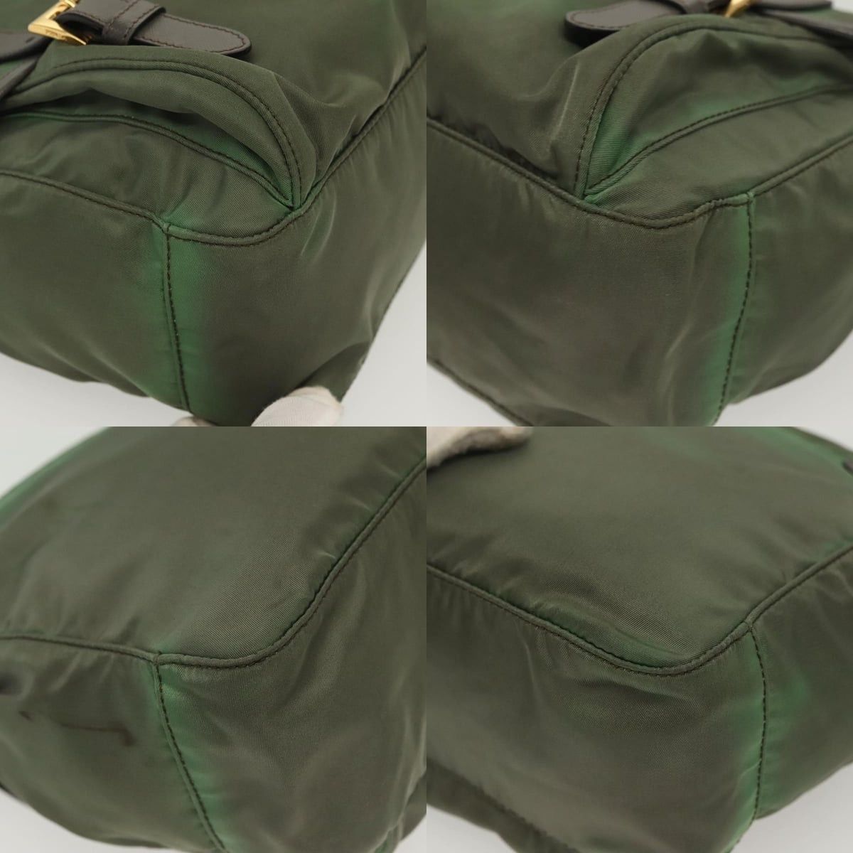 Prada PRADA Shoulder Bag Nylon Khaki Gold Size ONE SIZE - 10 Thumbnail