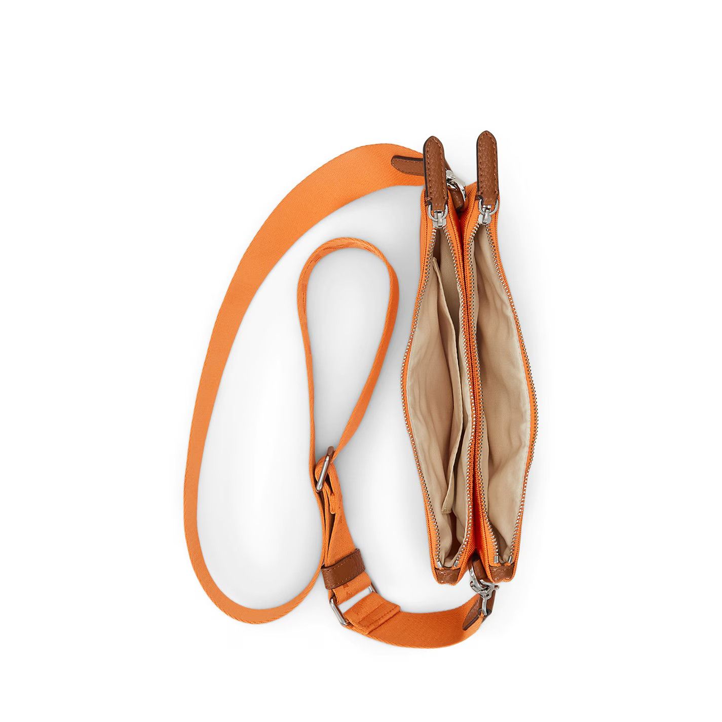 Lauren Ralph Lauren o1g2r1mq0825 Size: OS / Crossbody Bag in Orange Size ONE SIZE - 4 Thumbnail