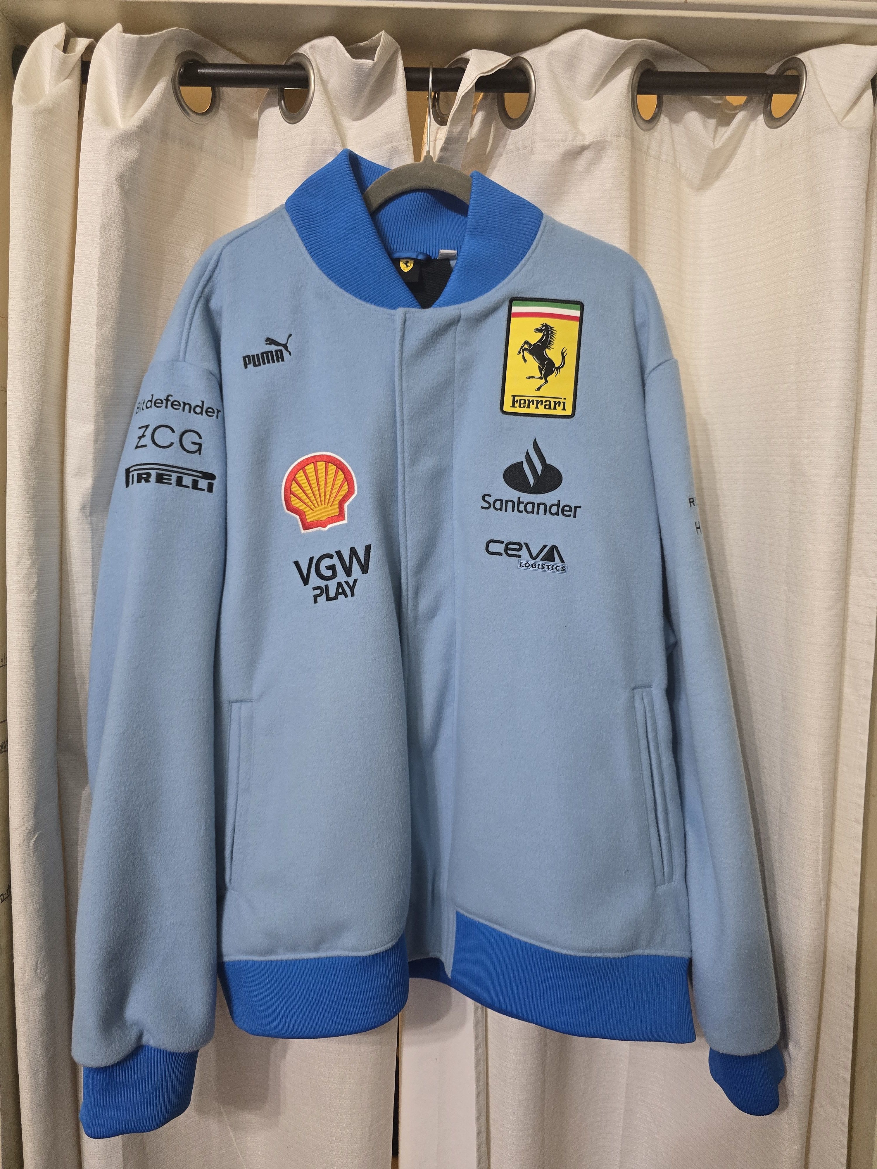 Ferrari × Puma Puma X Ferrari F1 2024 Miami Varsity Jacket Size US XXL / EU 58 / 5 - 1 Thumbnail