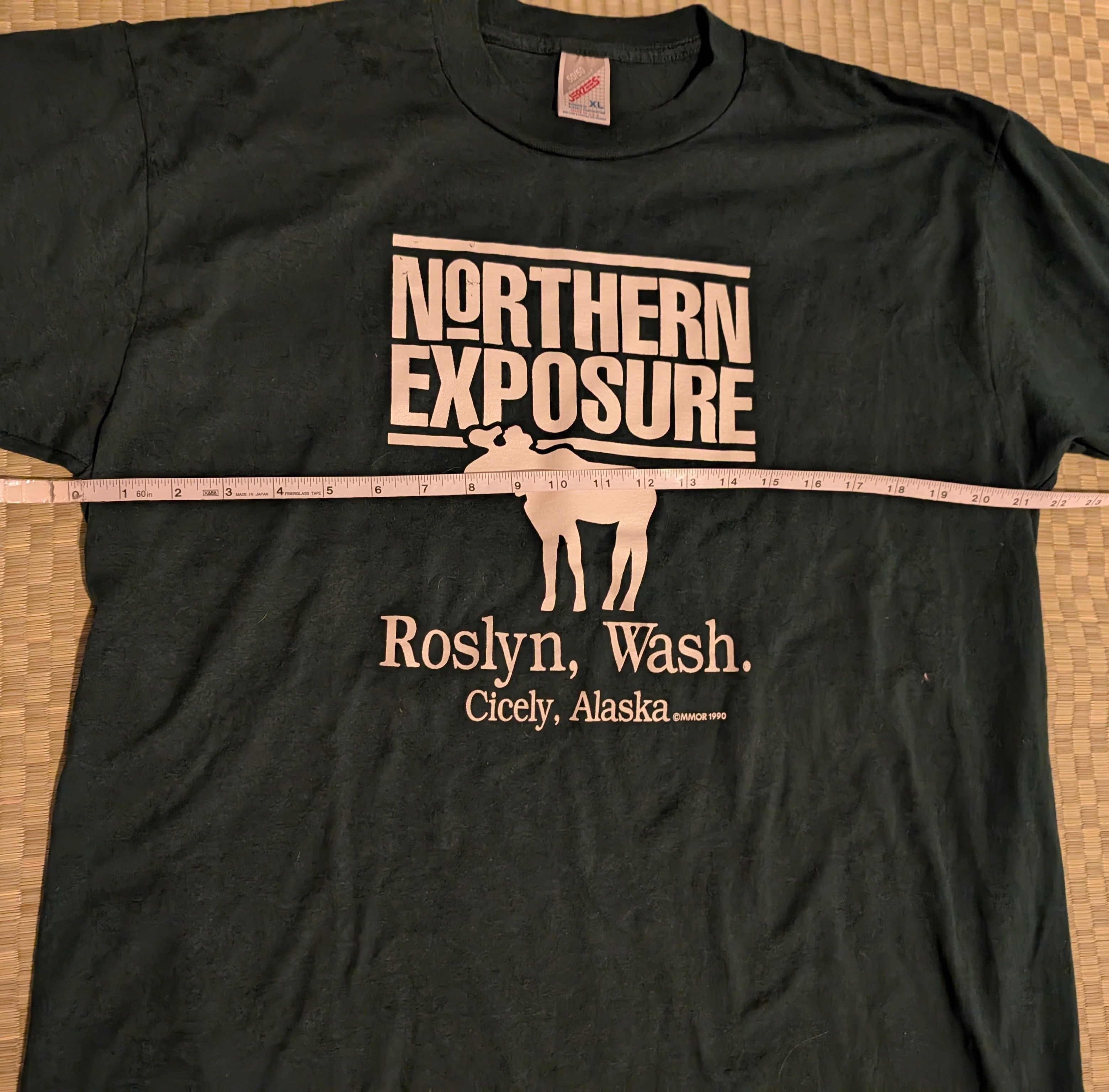 Jerzees Vtg Jerzees Norther Exposure Heavyweight T-shirt Made in USA Size US XL / EU 56 / 4 - 5 Thumbnail