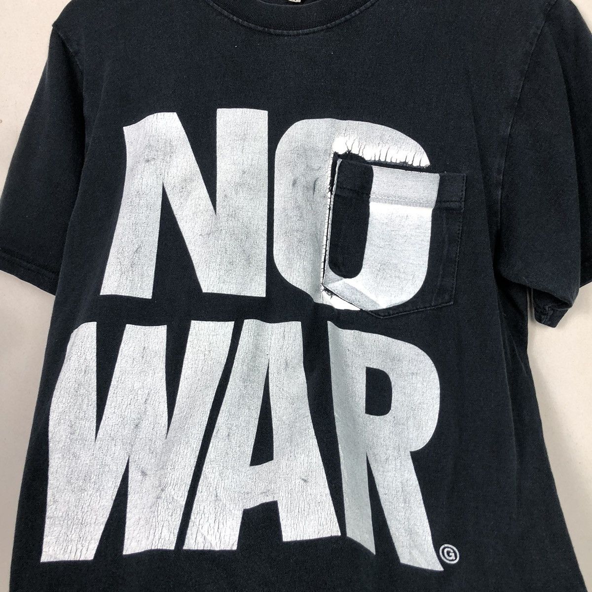Narcotic GDC Vintage 90s Narcotic GDC No War Tee Size US M / EU 48-50 / 2 - 3 Thumbnail