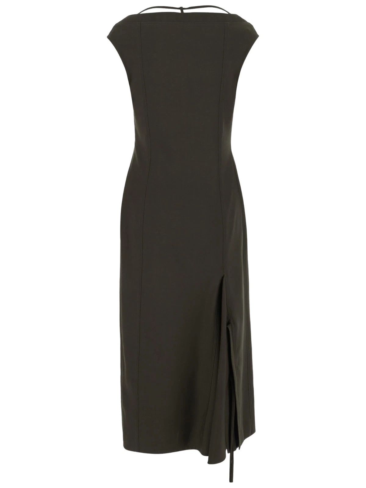 Gucci GUCCI Green Wool Long Dress New & Authentic Size XS / US 0-2 / IT 36-38 - 2 Thumbnail