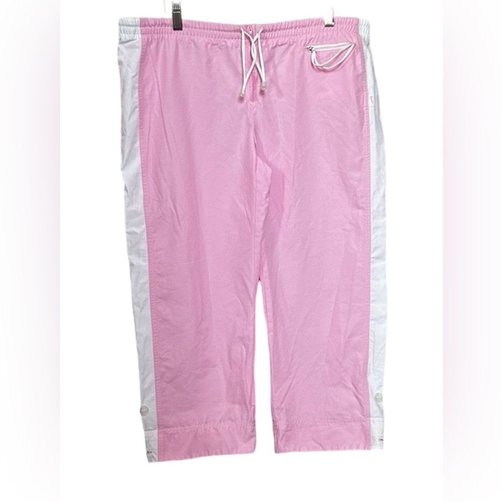 Nike Nike Cropped Track Pant Pink Women’s Size Large (12-14). Size 34" / US 12 / IT 48 - 14 Thumbnail