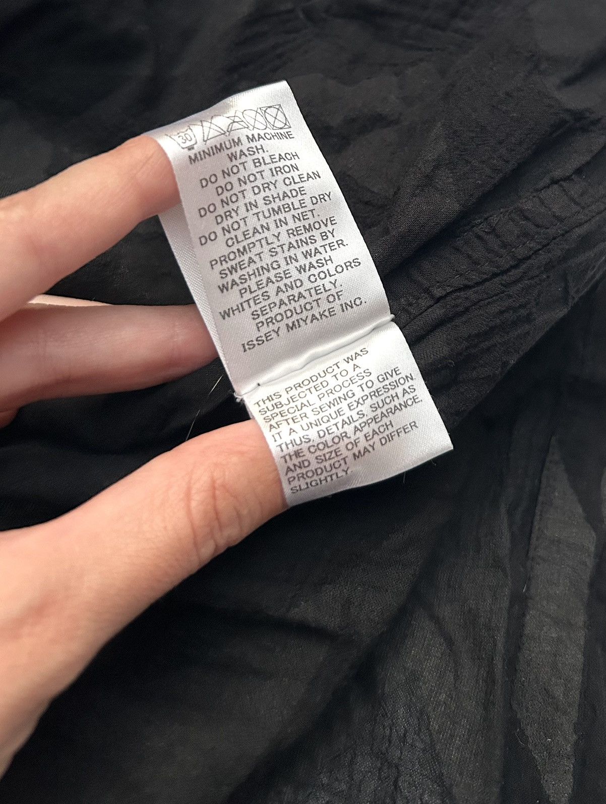 Issey Miyake Vintage Issey Miyake me Cauliflower Printed Pleated Blouse Size ONE SIZE - 8 Thumbnail