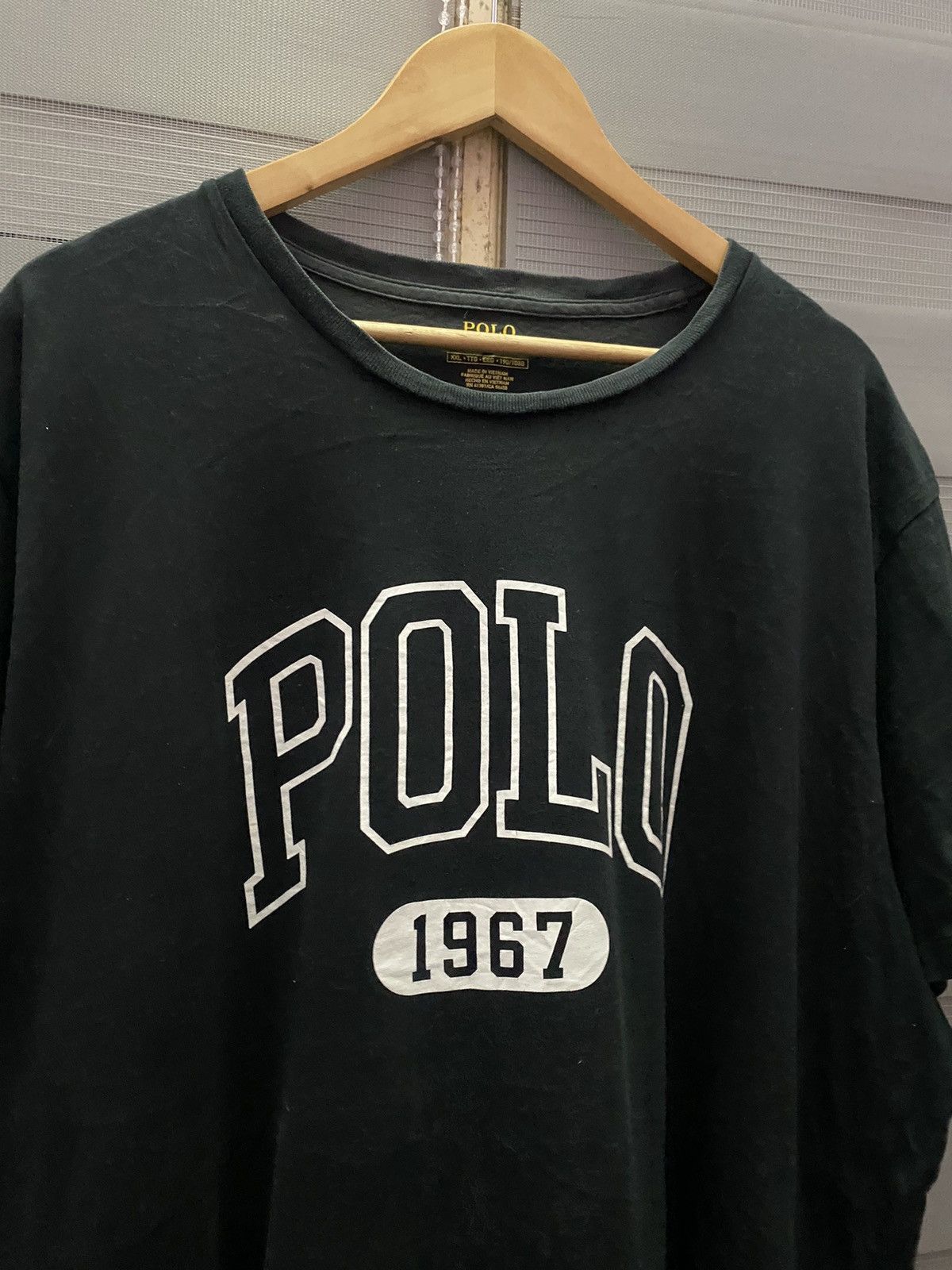 Polo Ralph Lauren Polo Ralph Lauren Script Tee Colleges Size US XXL / EU 58 / 5 - 2 Thumbnail