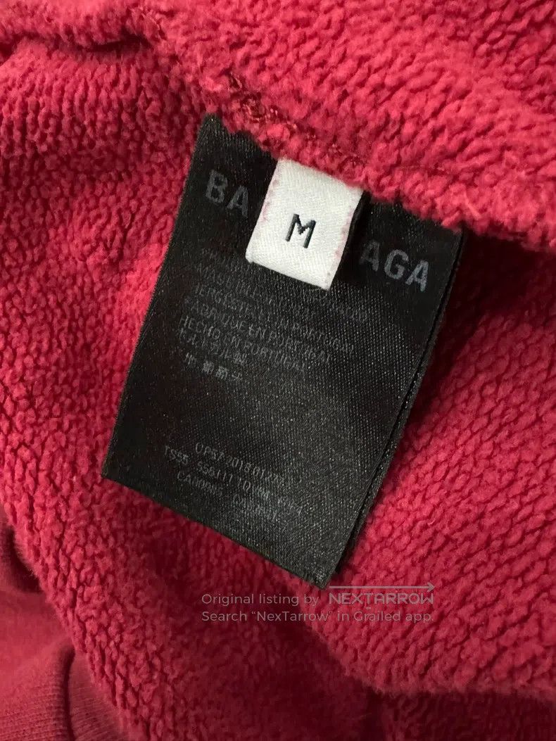 Balenciaga Balenciaga Wheat ear hooded sweatshirt Size US M / EU 48-50 / 2 - 8 Thumbnail