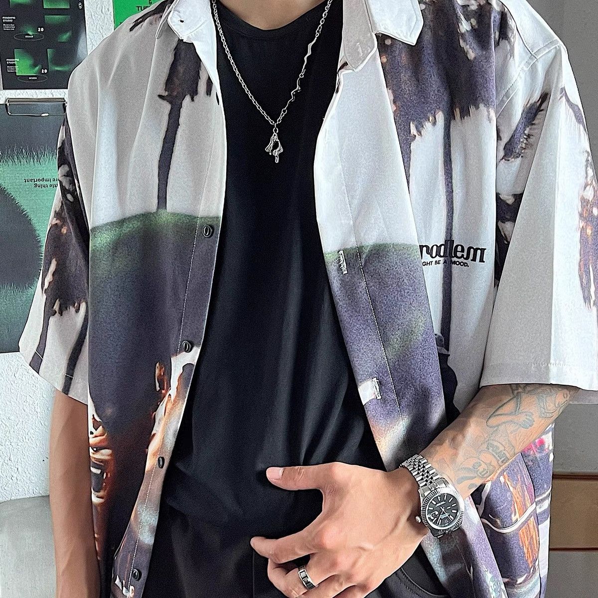 Japanese Brand × Vintage Retro punk necklace Size ONE SIZE - 3 Thumbnail