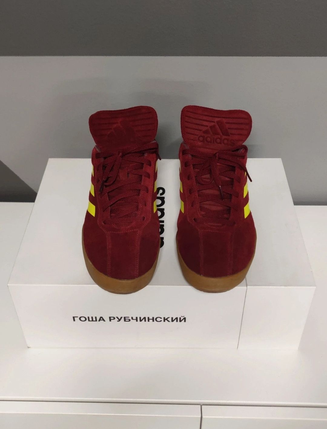 Adidas × Gosha Rubchinskiy Copa Super AC8674 Burgundy Size US 10 / EU 43 - 15 Thumbnail