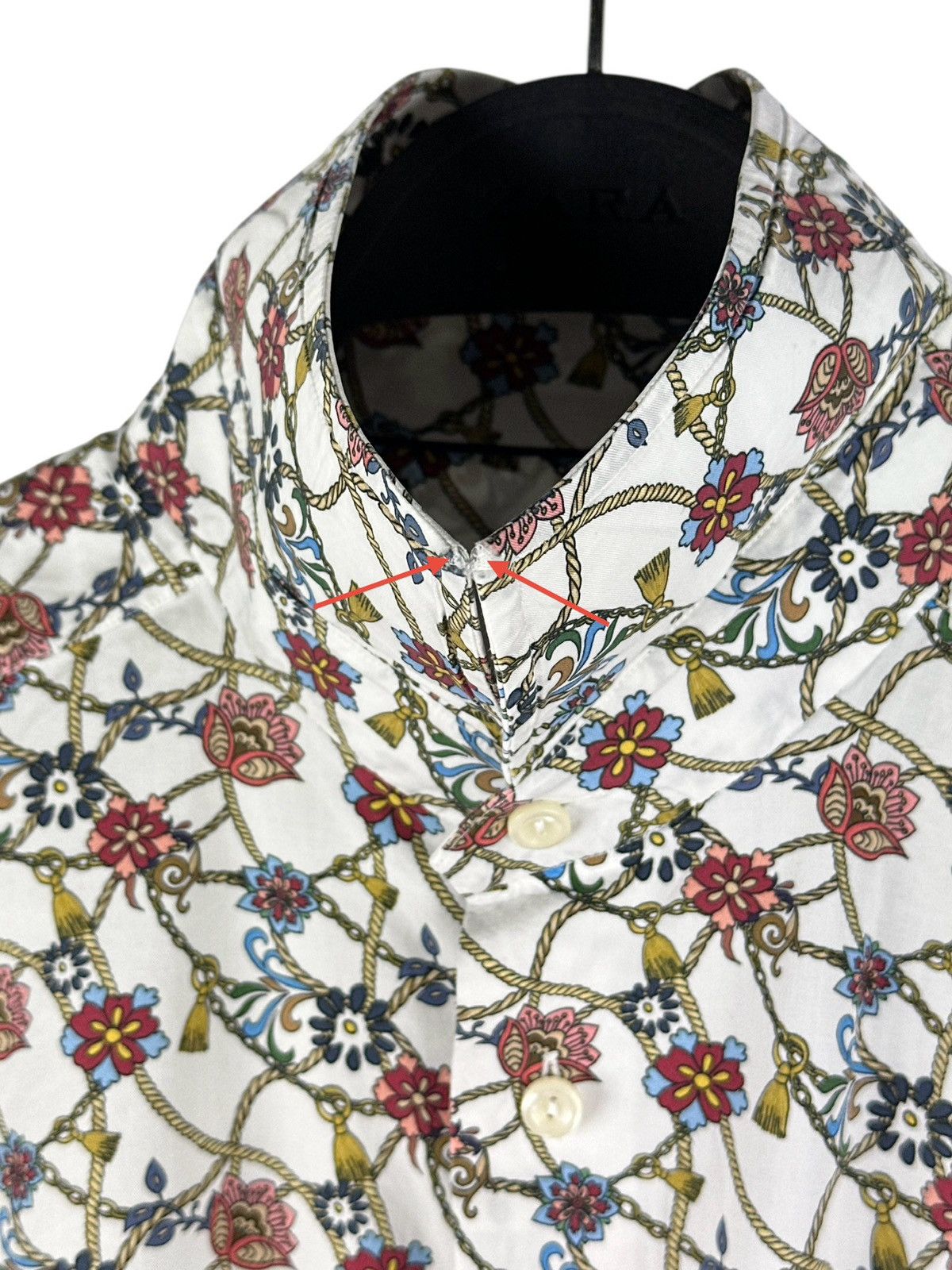 Eton Eton Contemporary Floral Print Long Sleeve Button Up Shirt Size US L / EU 52-54 / 3 - 4 Thumbnail