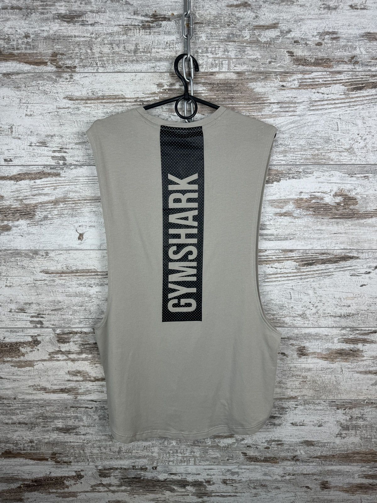 Gymshark Mens Gymshark react drop arm tank top T-shirt tee Size US L / EU 52-54 / 3 - 6 Thumbnail