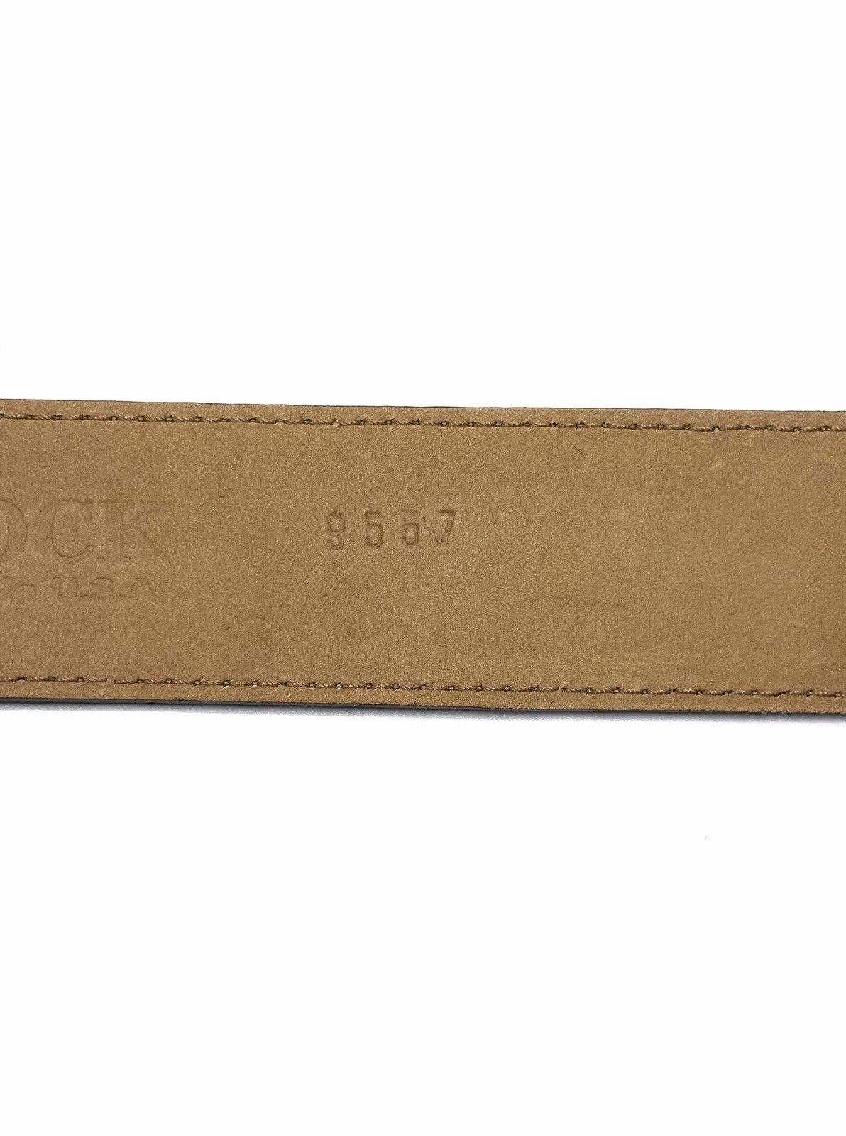 Genuine Leather Leatherock Genuine Leather Brass Belt Size ONE SIZE - 10 Thumbnail