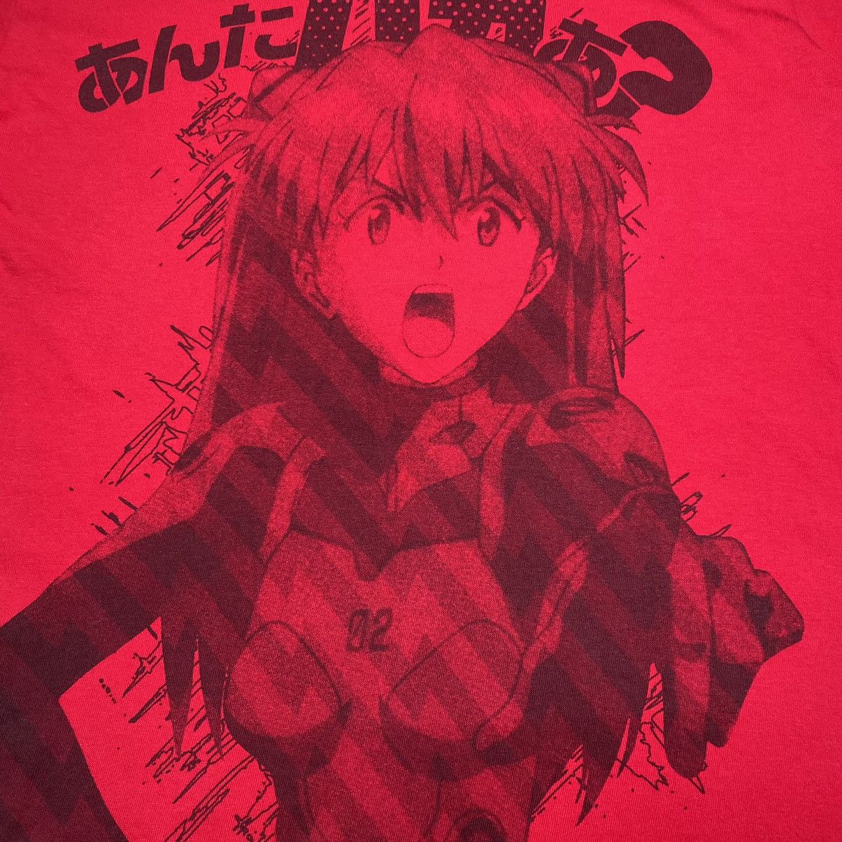 Anime Vintage Cospa Evangelion Asuka Langley Anime T Shirt Size US M / EU 48-50 / 2 - 6 Thumbnail