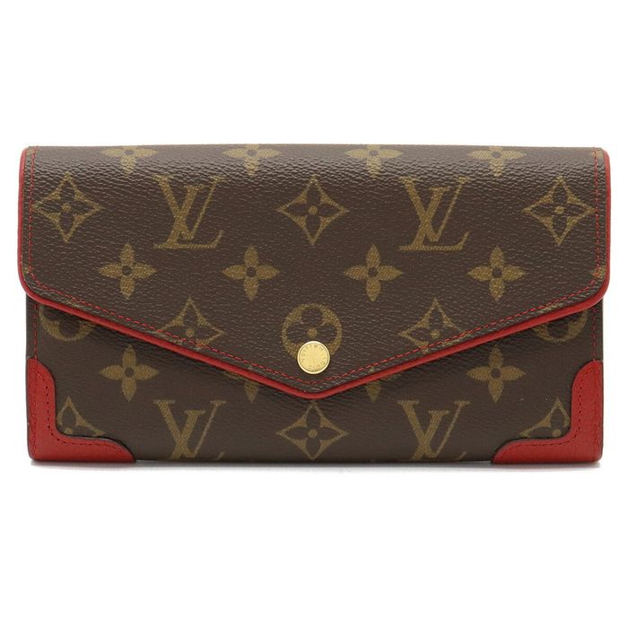 Authentic Louis Vuitton Monogram Reverse portefeuille Victorine