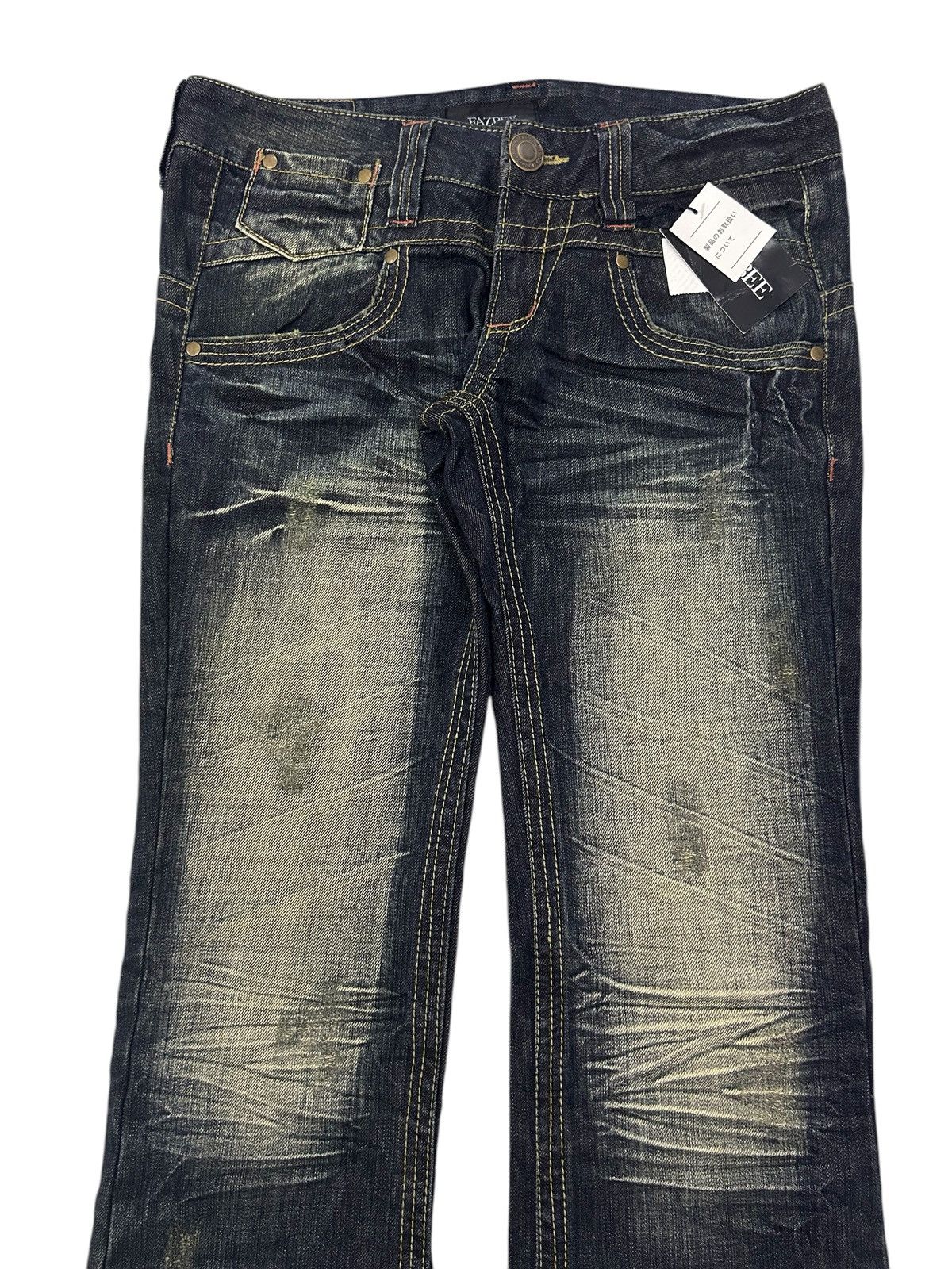 Japanese Brand × Vintage Japanese Fazbee Vintage Flare Sand Wash Denim Jeans Size US 29 - 9 Thumbnail