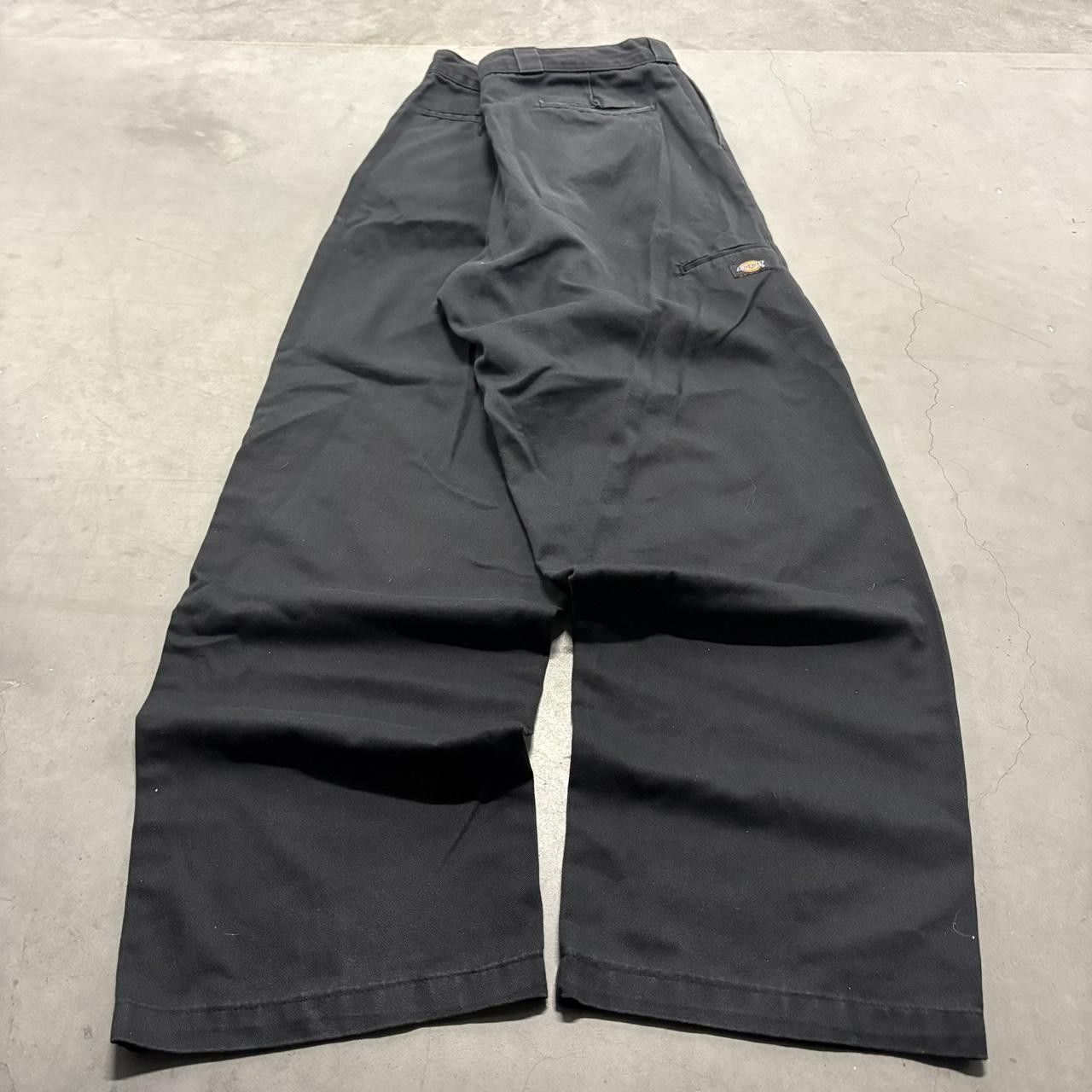Dickies Crazy Vintage Y2K/2000s Super Baggy Dickies Black Workwear Pants! Size US 42 / EU 58 - 5 Thumbnail