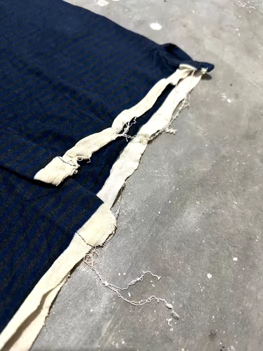 Yohji Yamamoto Ys Yohji Yamamoto Asymmetric Cotton Shirt distressed Hem Size US S / EU 44-46 / 1 - 3 Thumbnail
