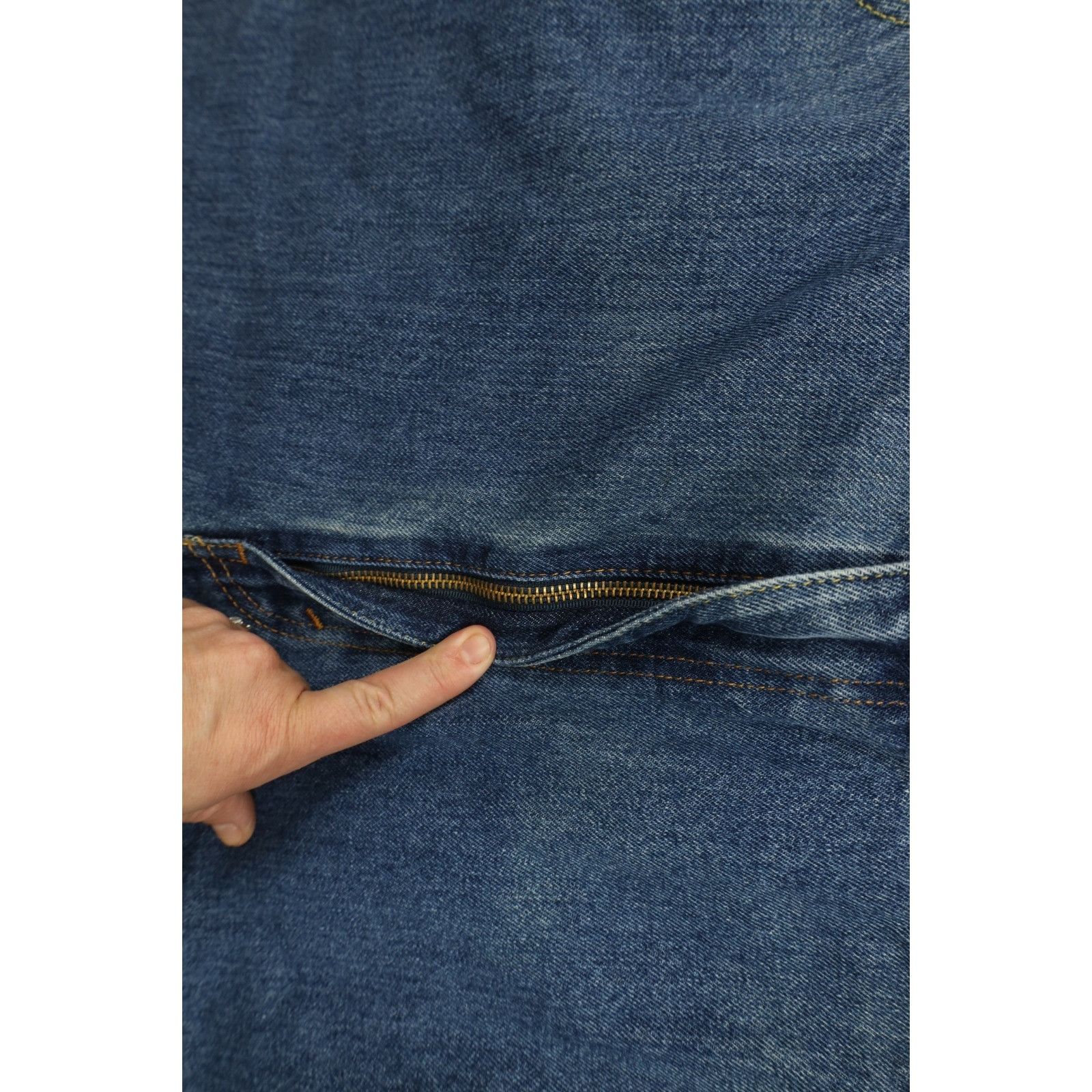 Levi's Deadstock Vintage Y2K Levis 550 Relaxed Fit Jeans 52x29 Size US 44 / EU 60 - 8 Thumbnail