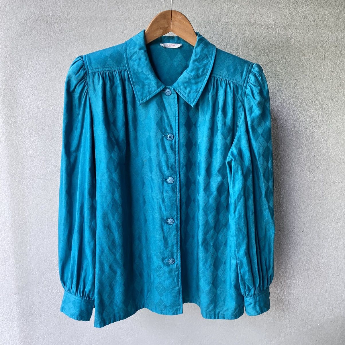 Givenchy Givenchy Life Diamond-Textured Puff Sleeve Blouse Size M / US 6-8 / IT 42-44 - 1 Thumbnail