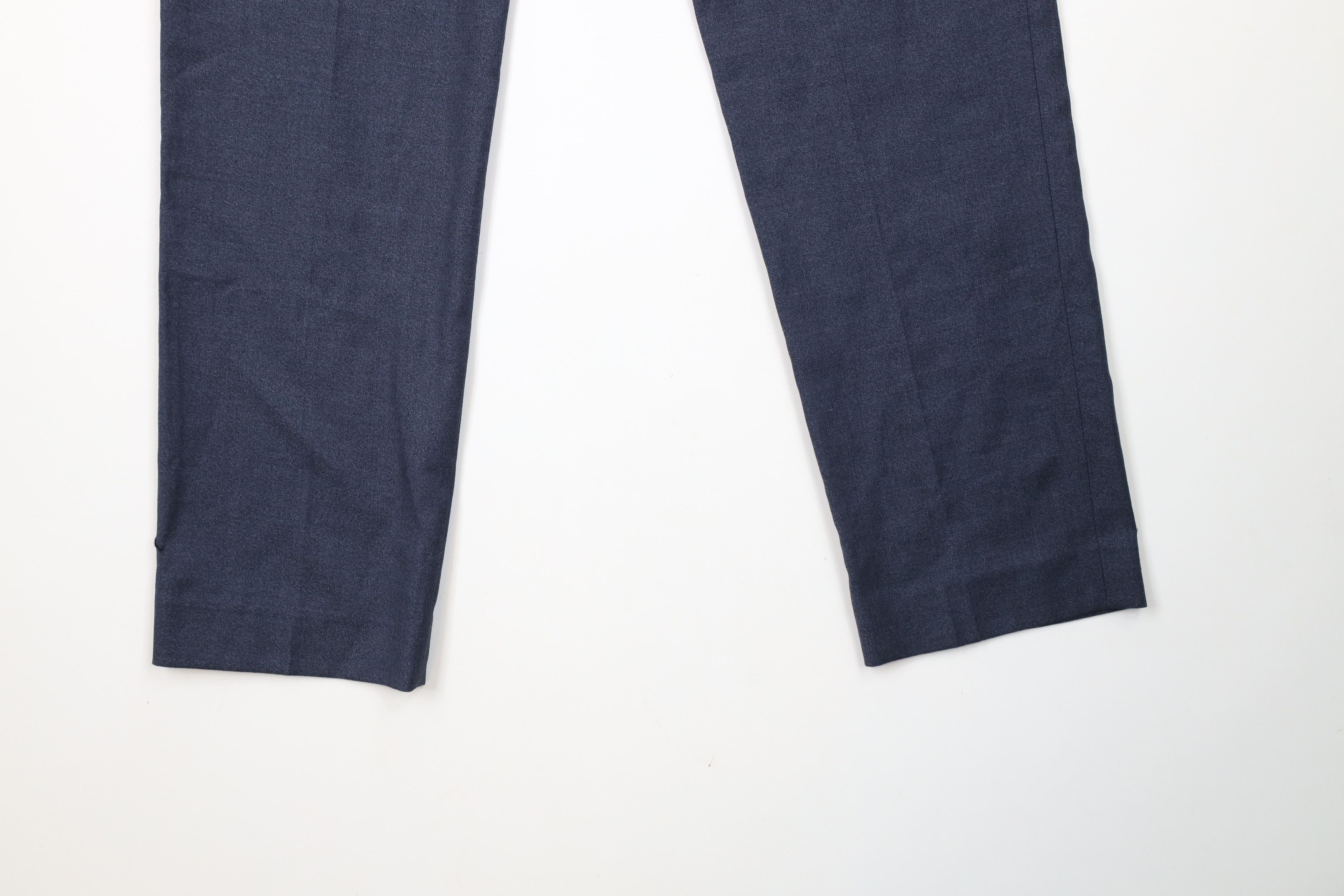 Express × Vintage Express Slim Fit Wool Chinos Chino Pants Trousers Blue Size US 31 - 12 Thumbnail