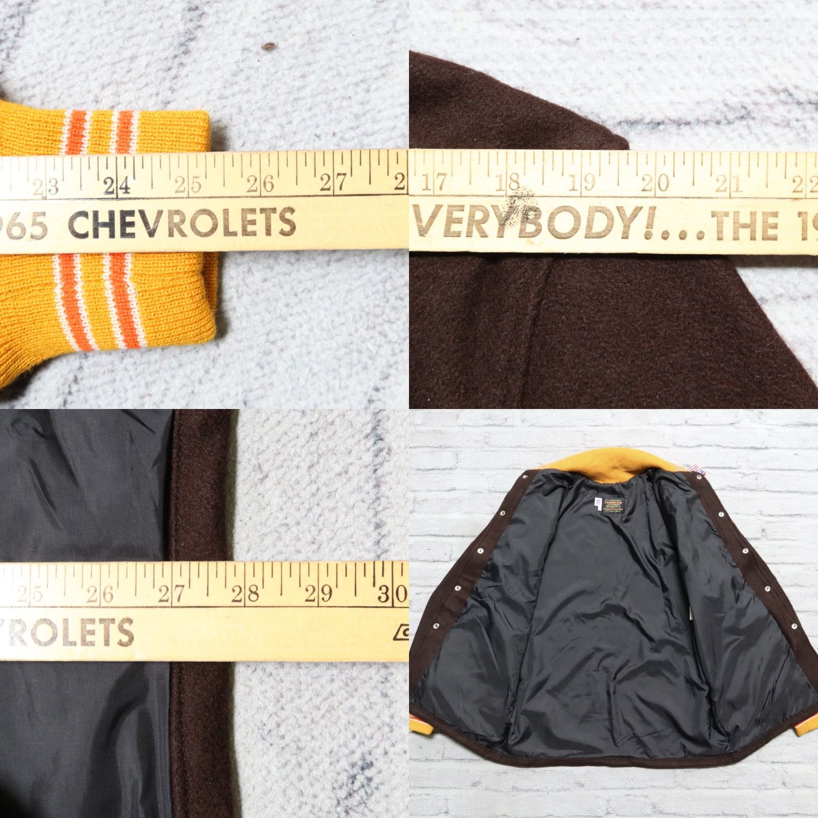 Vintage VINTAGE Skookum Wool Jacket Mens 38 Brown Vintage New Jacket Wool - Skookum 38 Mens Brown Size US XXS / EU 40 - 8 Thumbnail