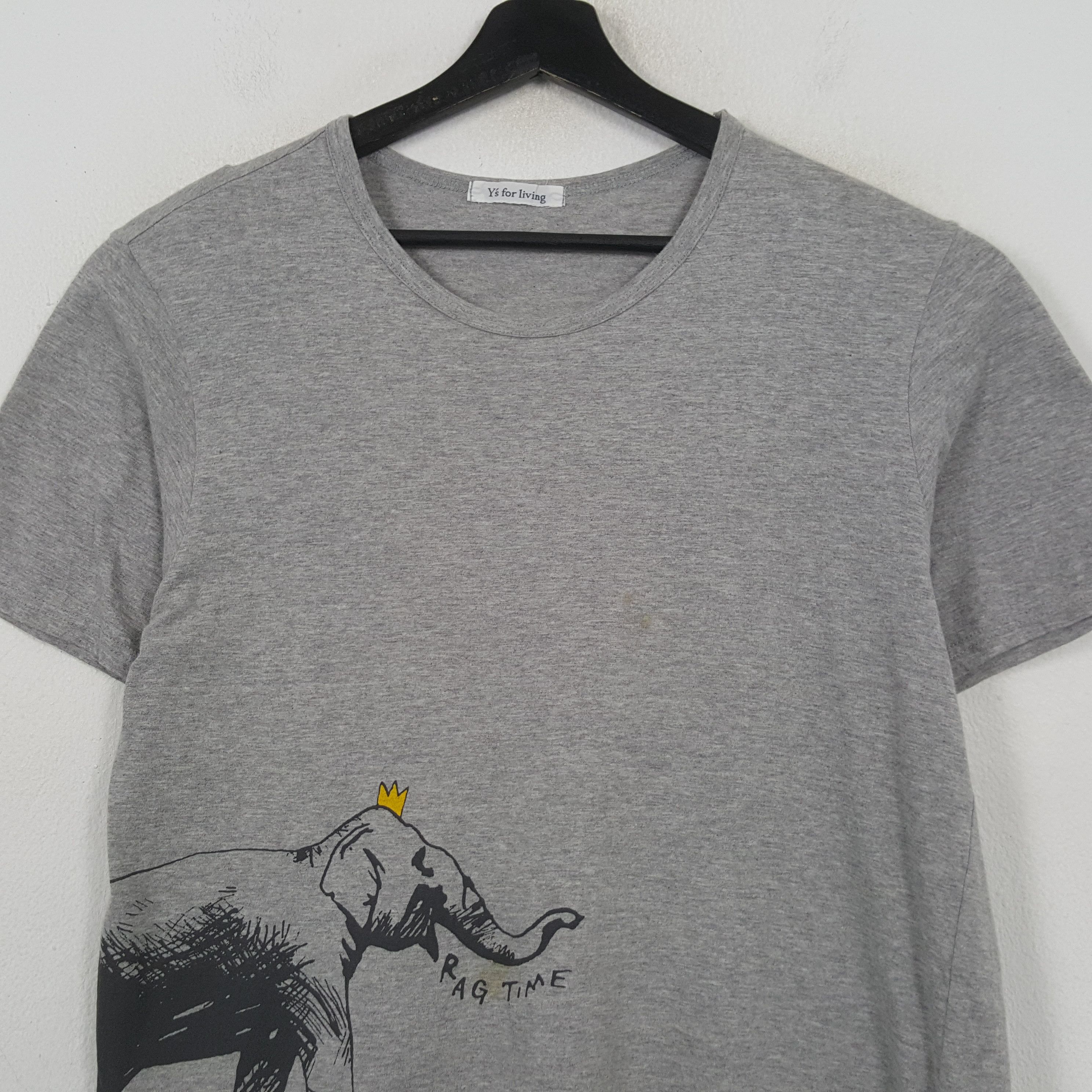 Yohji Yamamoto Ys For Living by Yohji Yamamoto Japanese Designer Tshirt RR9 Size US M / EU 48-50 / 2 - 2 Thumbnail