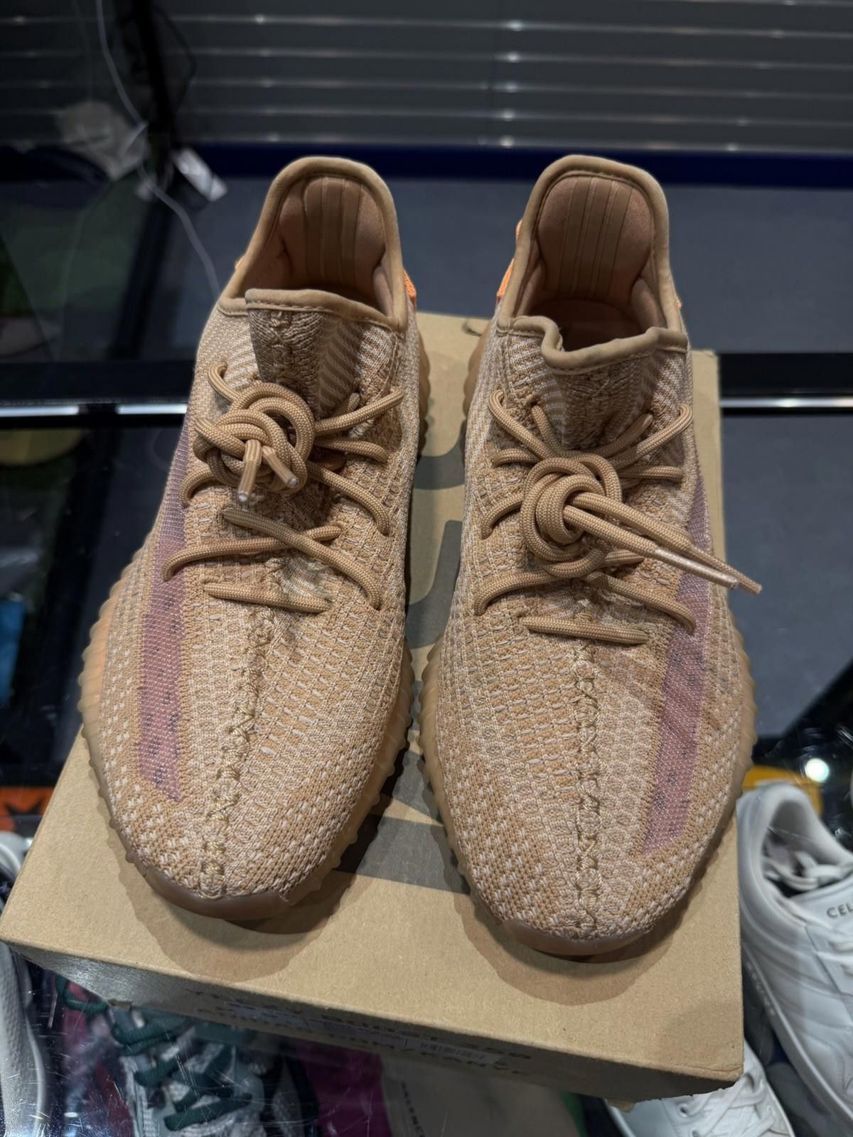 Adidas Size 9 - Adidas Yeezy Boost 350 V2 Clay (EG7490) Size US 9 / EU 42 - 5 Thumbnail