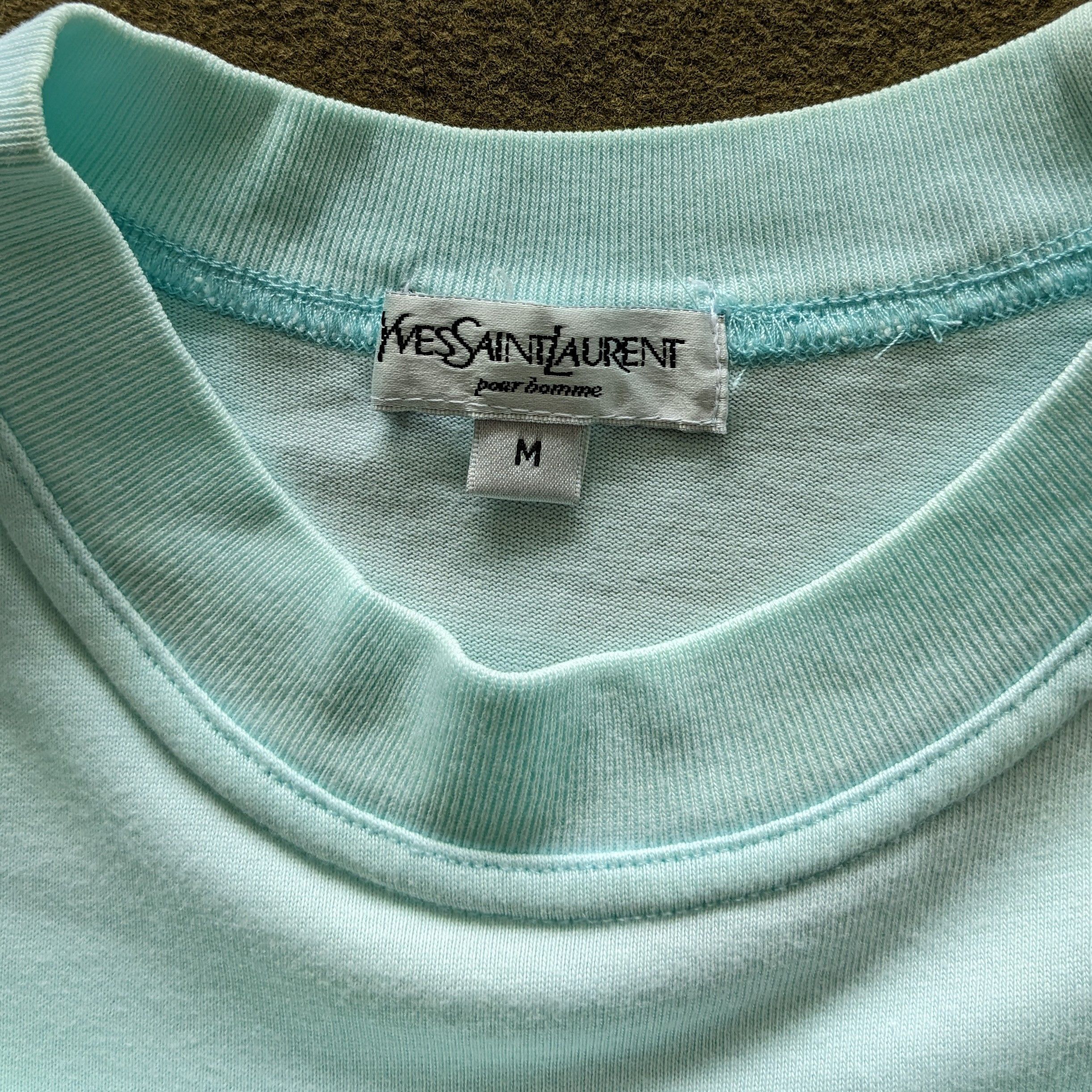 Yves Saint Laurent Vintage Yves Saint Laurent Luxury Brand T-shirt Size US L / EU 52-54 / 3 - 4 Thumbnail