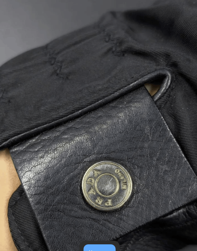 Prada Prada black lambskin leather gloves Size ONE SIZE - 3 Thumbnail