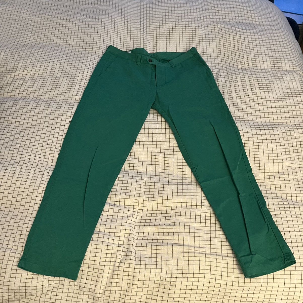 AMI Ami - Green Chinos Size US 44 / EU 60 - 1 Thumbnail