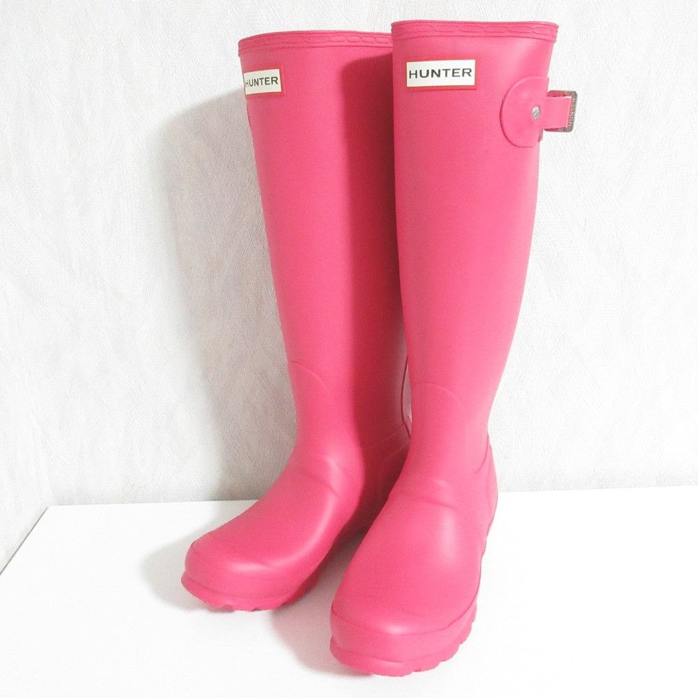 Other Other Hunter Long Rain Boots Plastic / Synthetic Shoes DUTY FREE for USA Size ONE SIZE - 1 Thumbnail