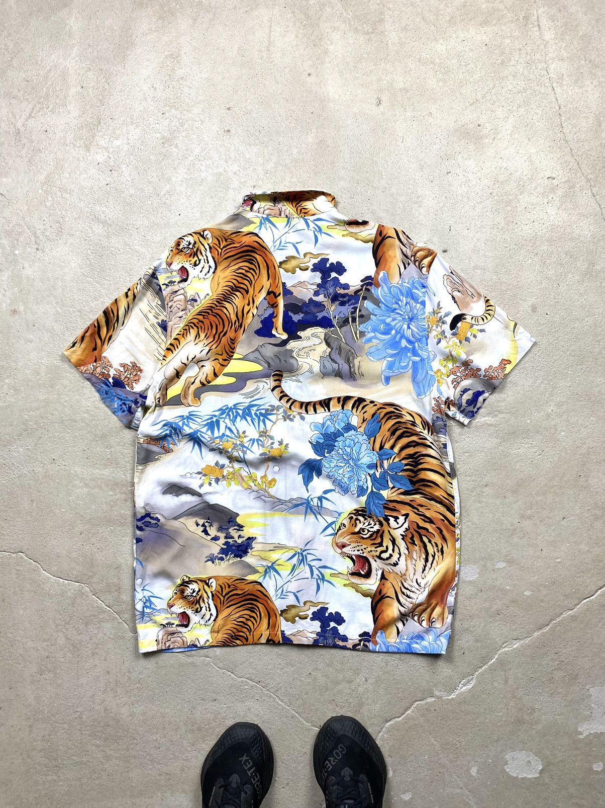 Vintage Vintage Beautiful Tiger Japan Shirt Y2K Kapital Size US L / EU 52-54 / 3 - 8 Thumbnail