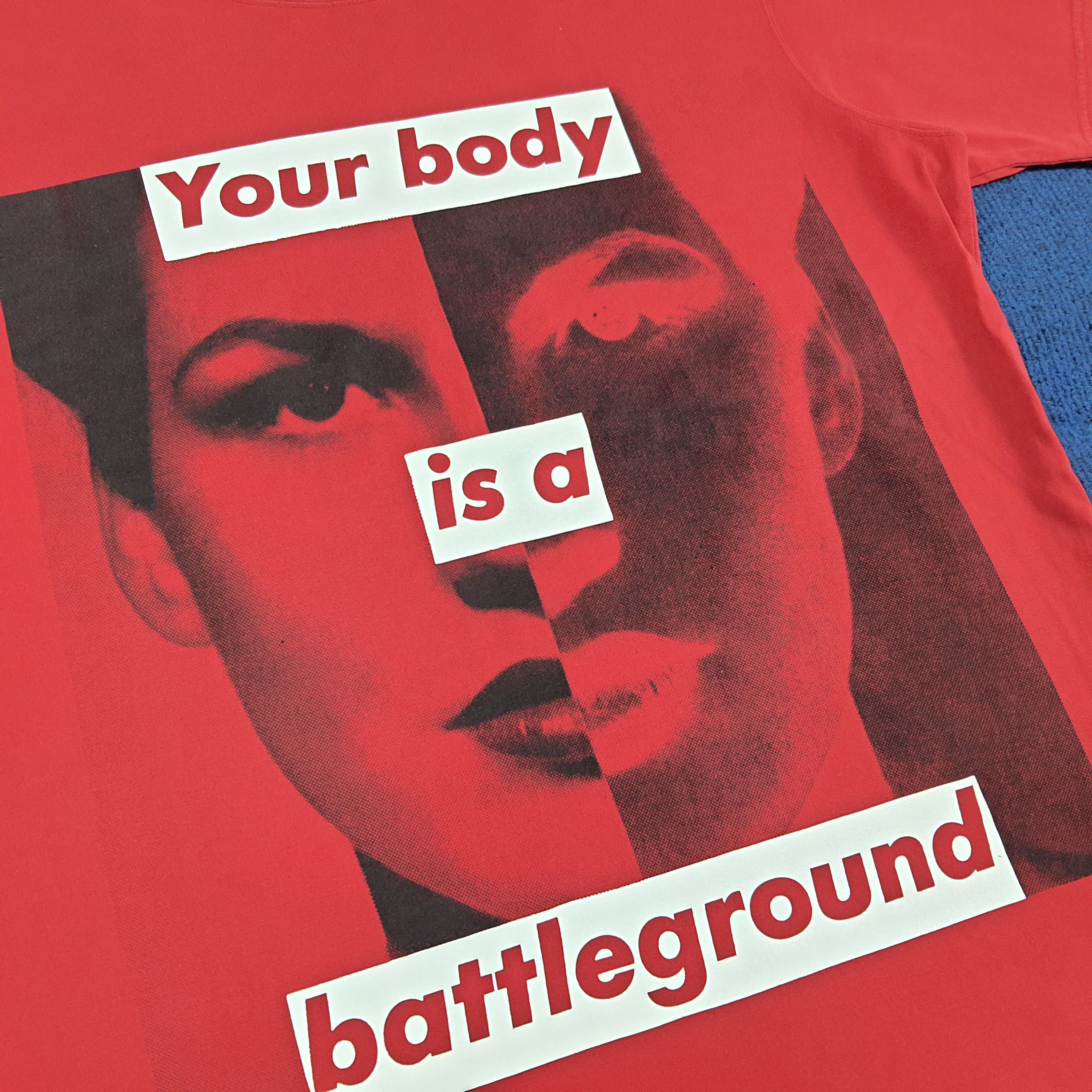 Barbara Kruger Vintage Barbara Kruger Designer Graphic Tees C301N76 Size US M / EU 48-50 / 2 - 2 Thumbnail