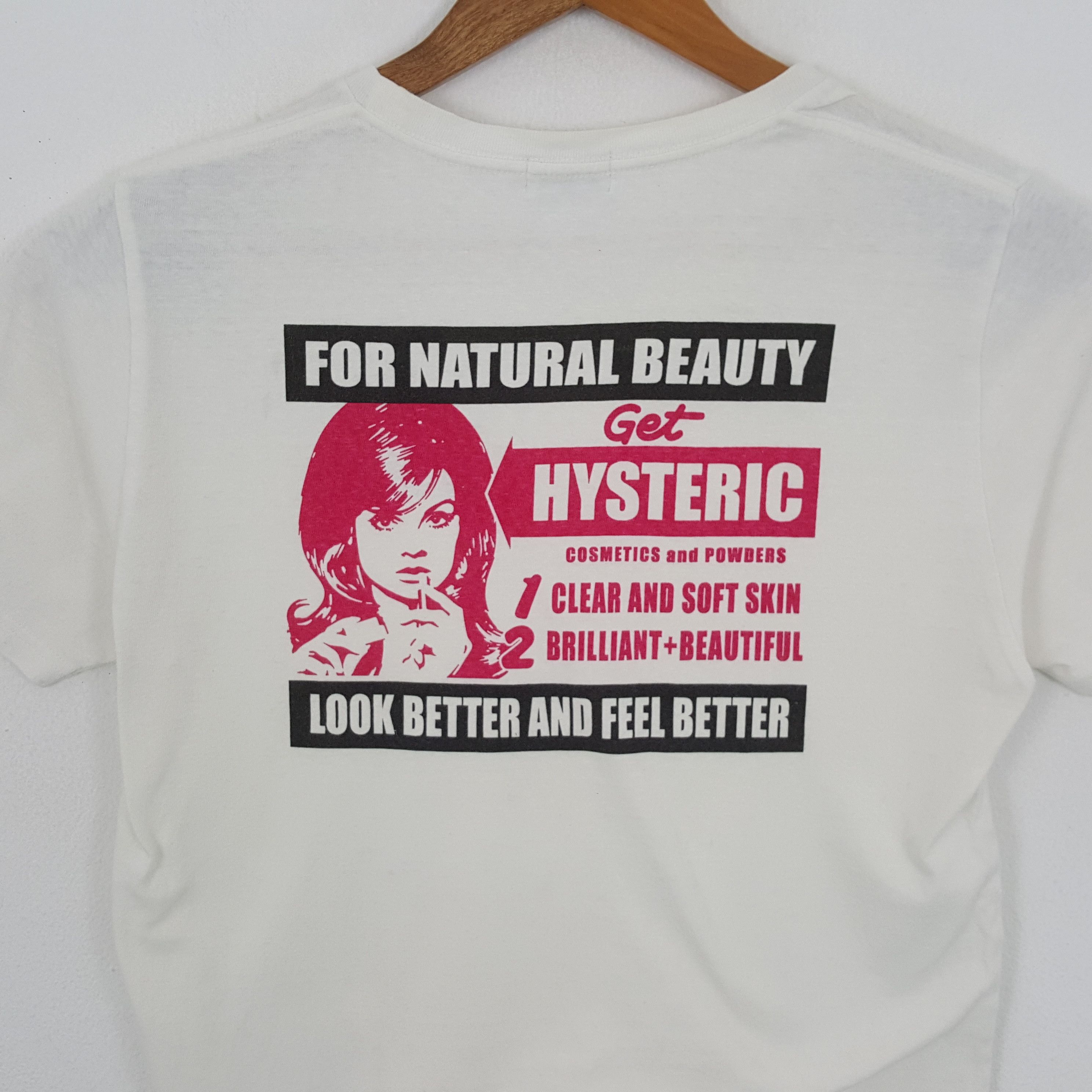 Hysteric Glamour × Japanese Brand × Vintage Vintage HYSTERIC GLAMOUR Japanese Fashion Brand T-Shirts Size US M / EU 48-50 / 2 - 2 Thumbnail