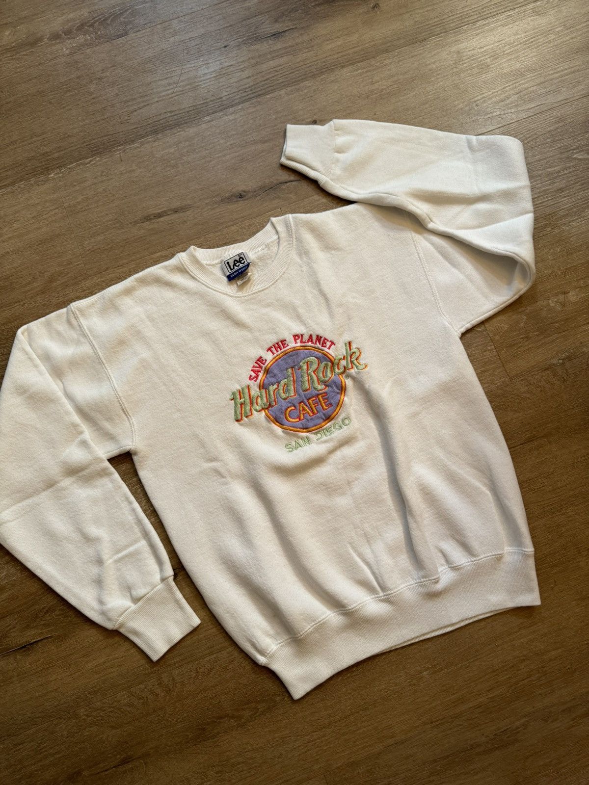 Hard Rock Cafe × Lee × Vintage Vintage Hard Rock San Diego Crew Neck Embroidered Sweatshirt Size US M / EU 48-50 / 2 - 7 Thumbnail