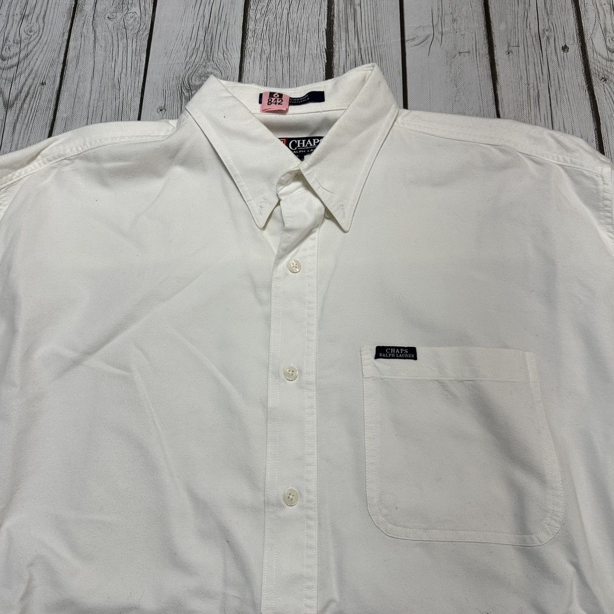 Chaps Ralph Lauren × Vintage Vintage Chaps Ralph Lauren shirt Size US XL / EU 56 / 4 - 3 Thumbnail