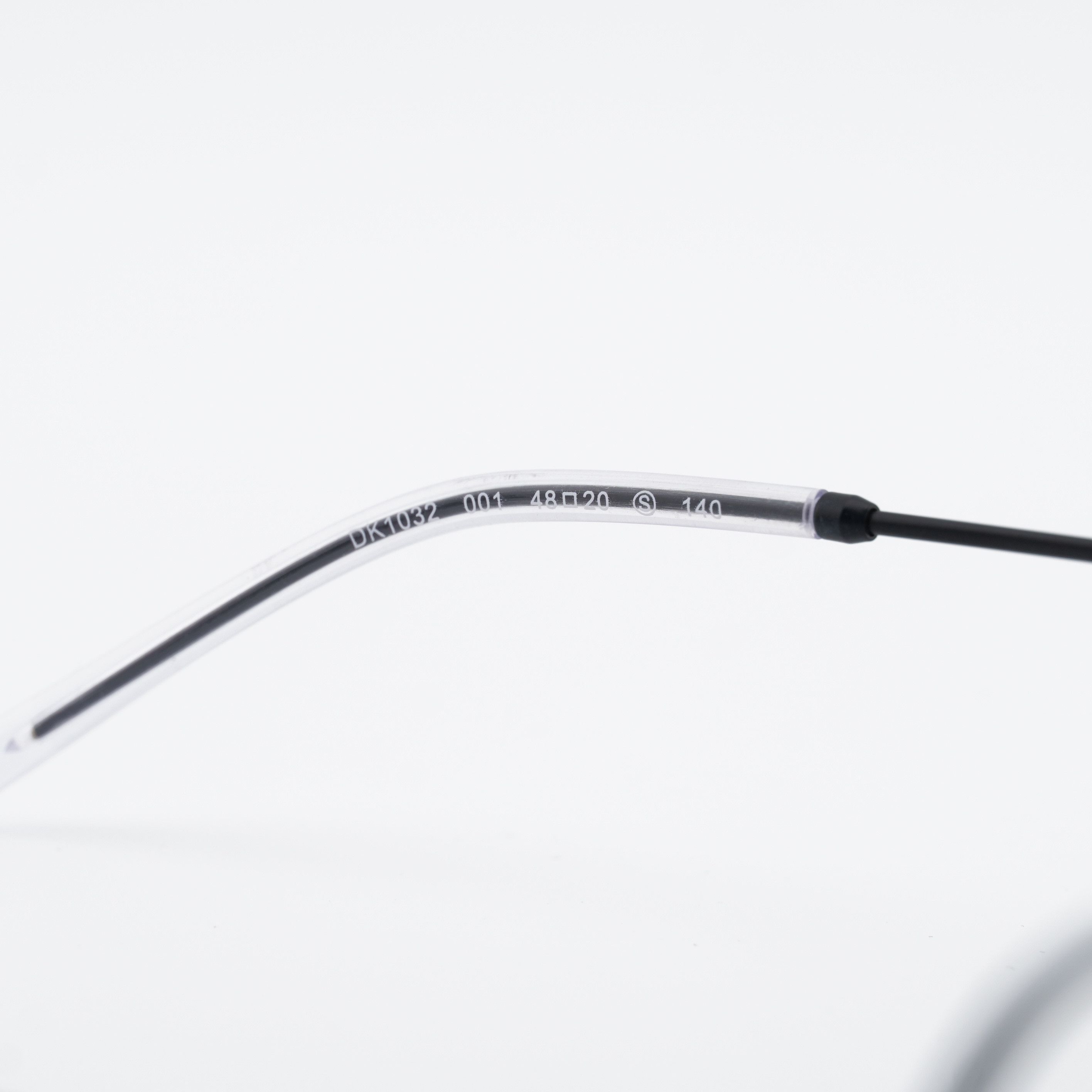 DKNY DKNY DK1032 001 Eyeglasses Matte Black 48mm Round Frame Size ONE SIZE - 8 Thumbnail