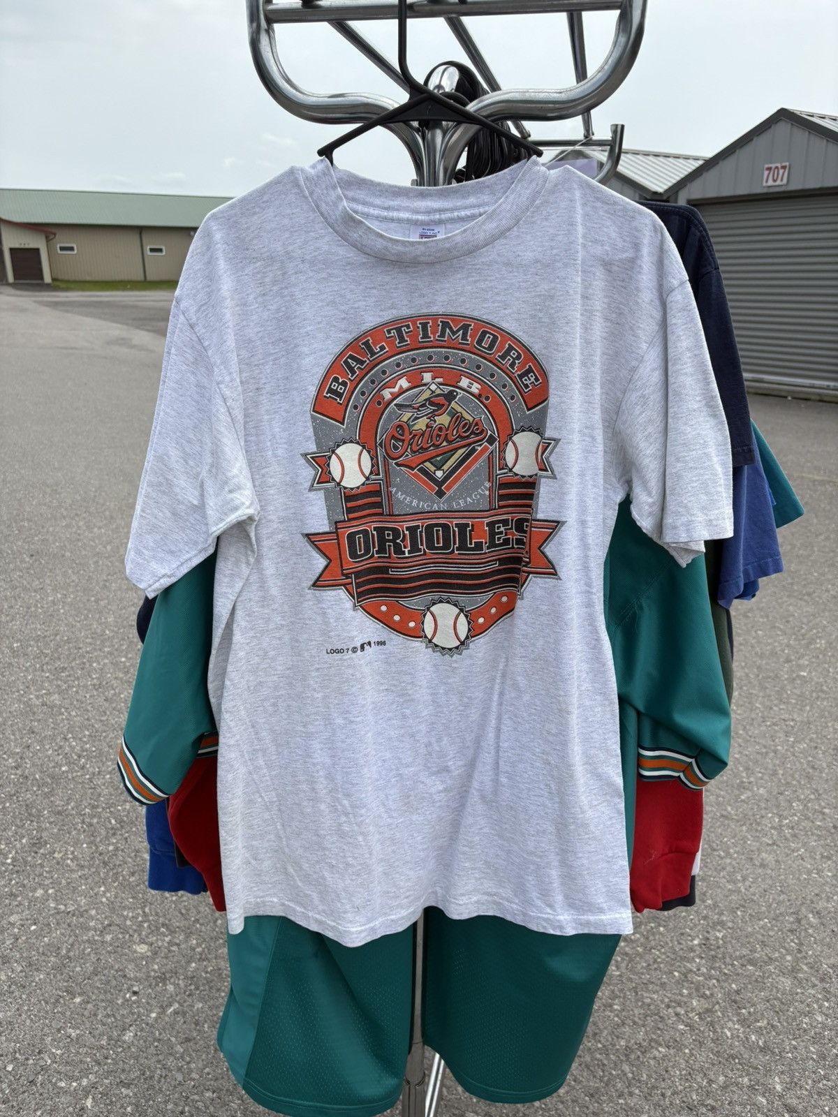 MLB × Vintage 1996 Baltimore Orioles MLB T-Shirt Size US XL / EU 56 / 4 - 1 Thumbnail