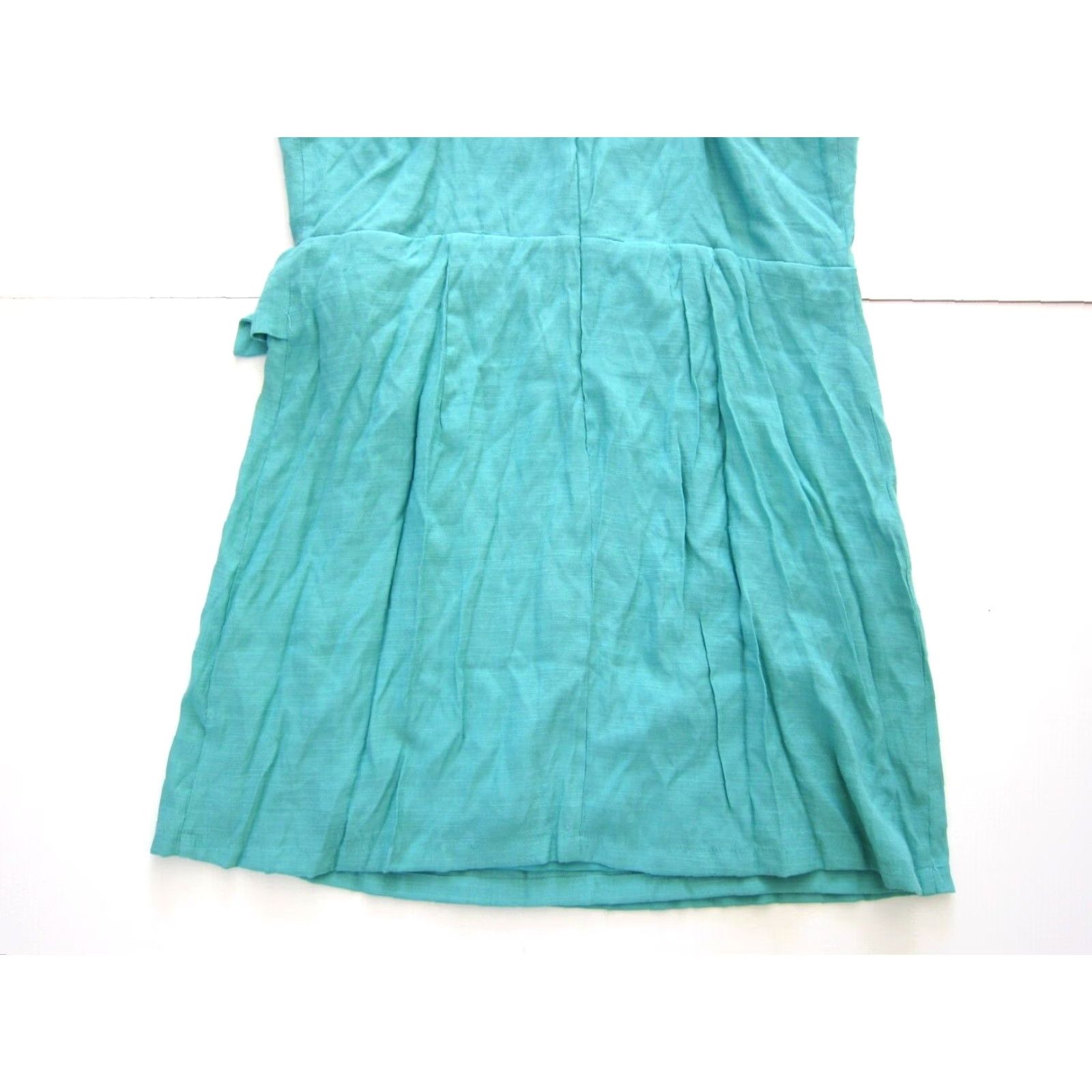 Nine West VINTAGE NWT Nine West Rayon Green Spaghetti Strap Wrap Slip Tank Sun Dress XXL Size XXL / US 16-18 / IT 52-54 - 7 Thumbnail