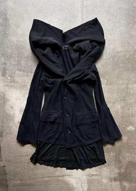 Other Kohshin Satoh 1990s Asymmetrical Deconstructed Patchwork Top Size XL / US 12-14 / IT 48-50 - 5 Thumbnail