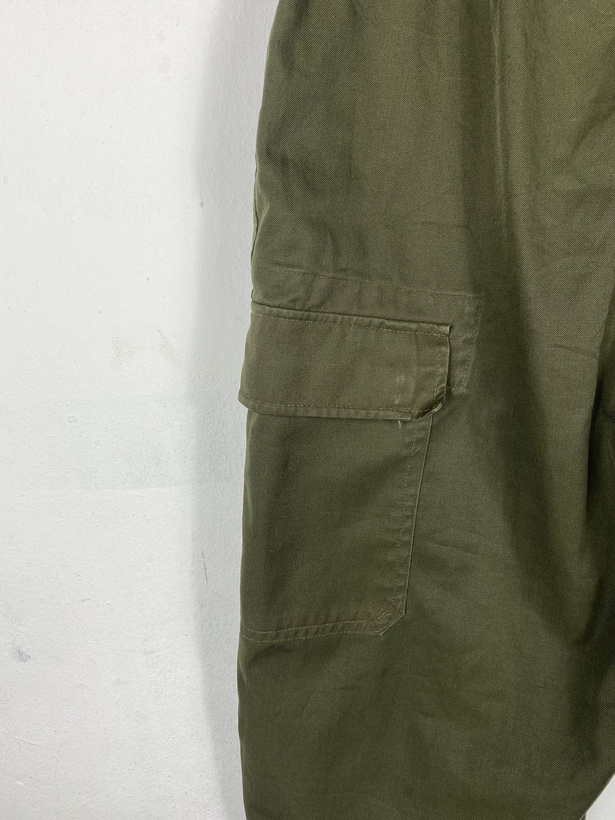 Other Vintage 70s Issue Swiss Army Cropped Trouser Pant Size US 36 / EU 52 - 7 Thumbnail