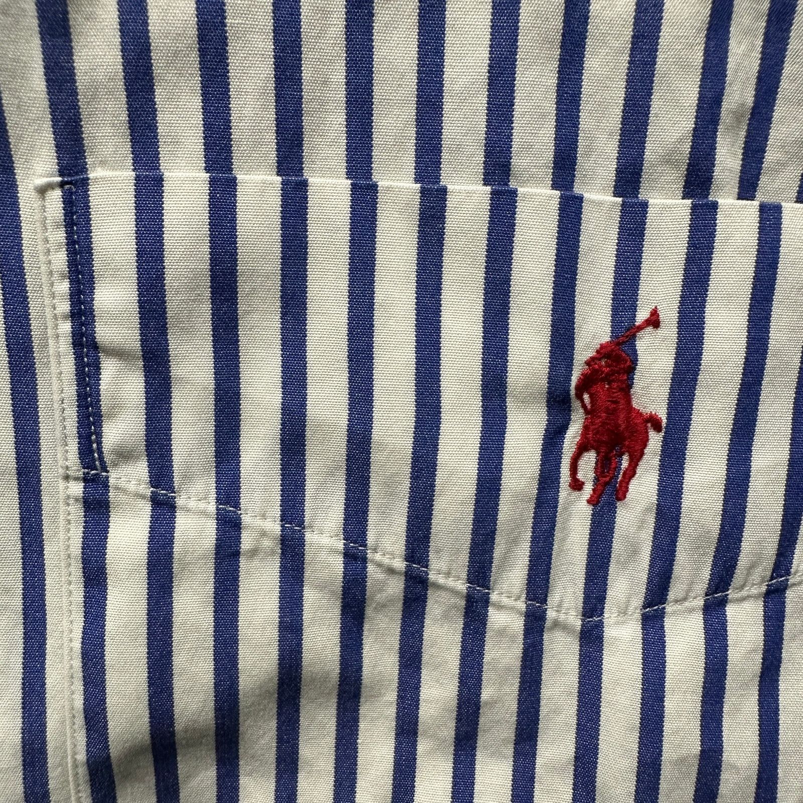 Polo Ralph Lauren Polo Ralph Lauren Lowell Sport Stripe Button Shirt Men Large Size US L / EU 52-54 / 3 - 8 Thumbnail