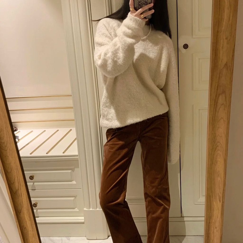 Zara The Barnett Brown Corduroy Pants Size 27" / US 4 / IT 40 - 4 Thumbnail