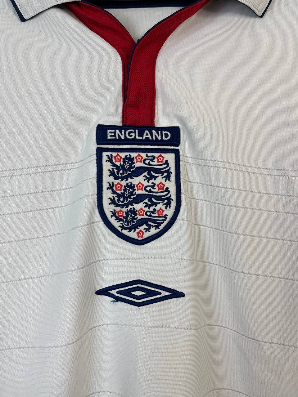 Umbro National Team England Umbro 2004 Home Football Shirt Size M Size US M / EU 48-50 / 2 - 2 Thumbnail
