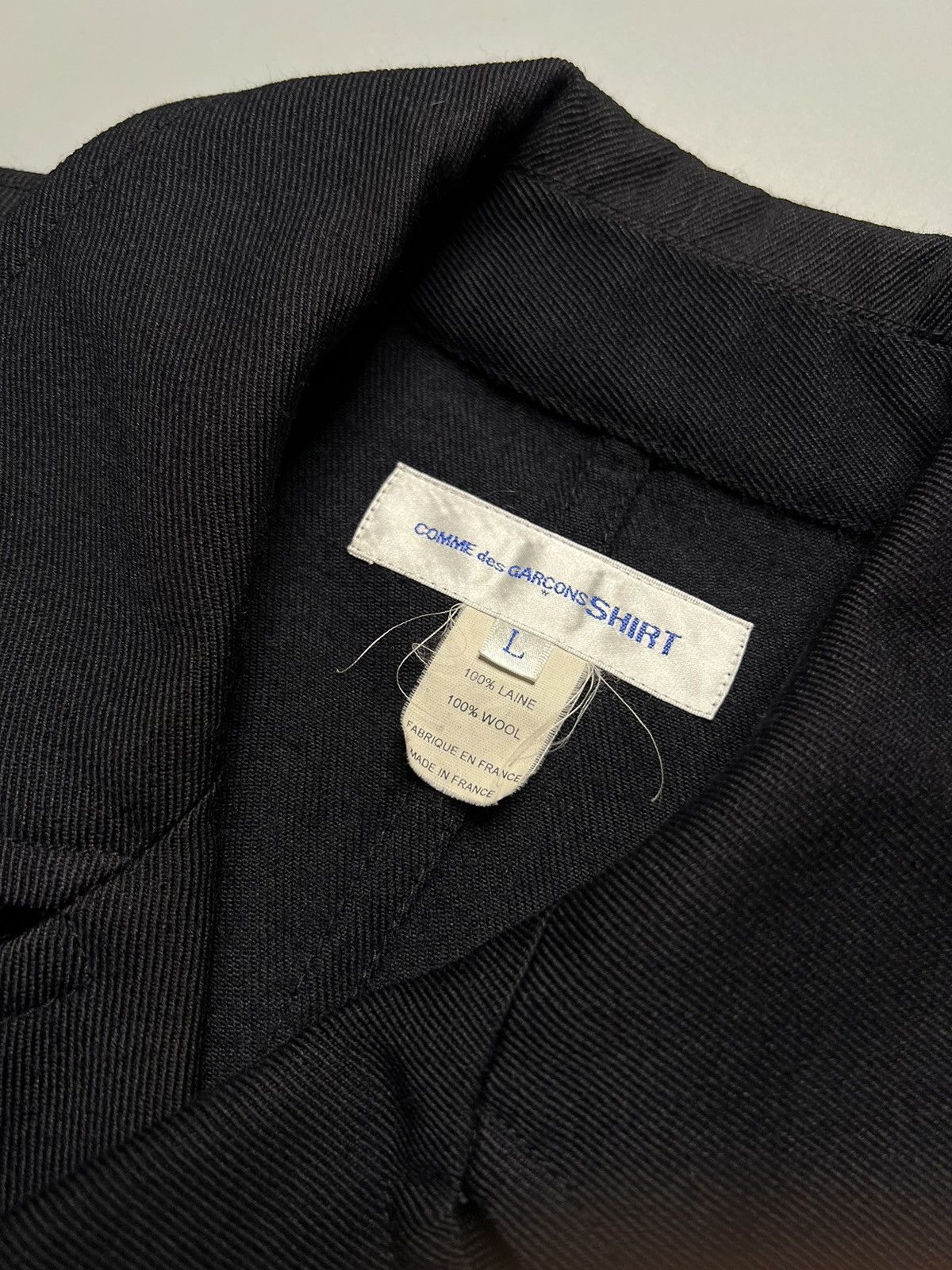 co pea wool GARÇONS り*お様 COMME SHIRT des