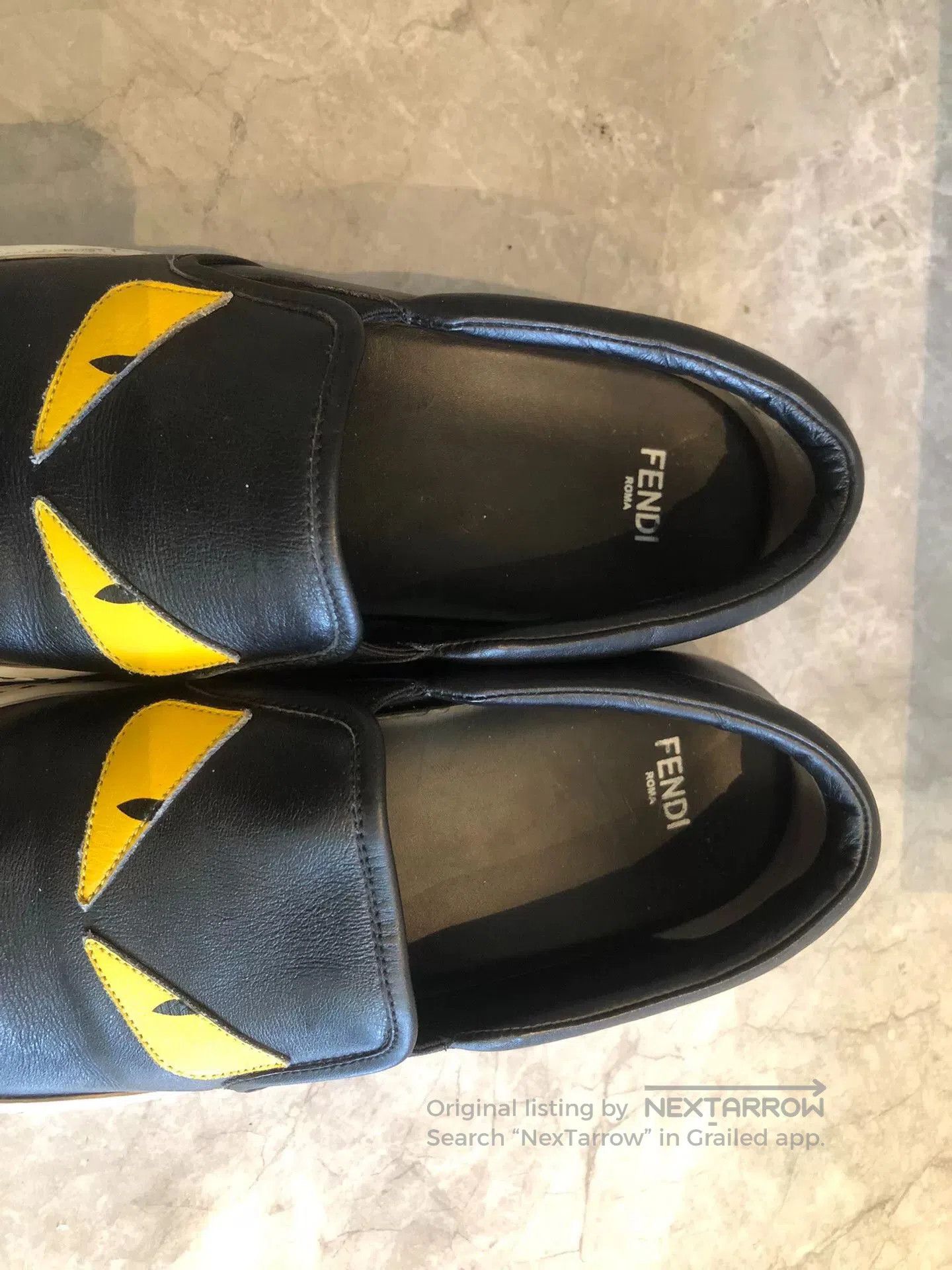 Fendi Fendi Leather Platform Casual Sneakers. Size US 5 / IT 35 - 3 Thumbnail