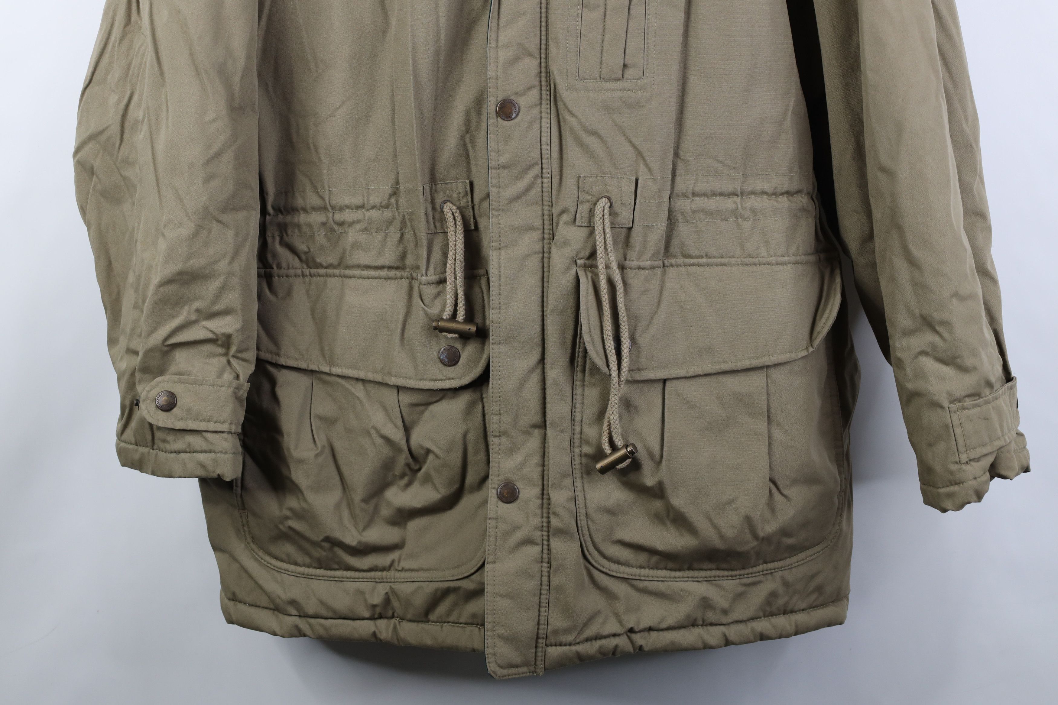 Vintage Vintage 90s Streetwear Lined Hooded Puffer Parka Jacket Size US XL / EU 56 / 4 - 3 Thumbnail