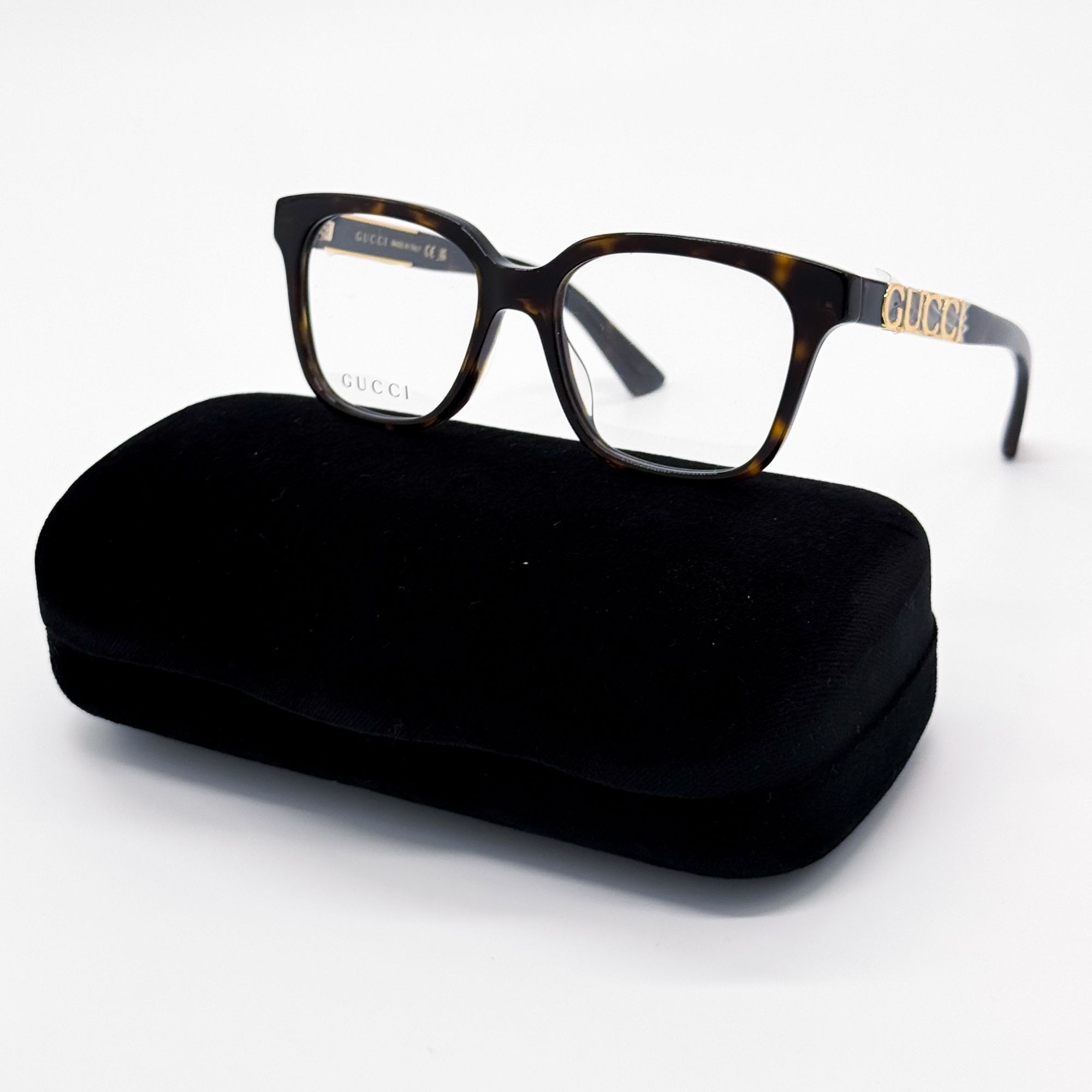 Gucci NEW GUCCI GG1192O 002 EYEGLASSES WOMEN HAVANA EYEWEAR Size ONE SIZE - 1 Thumbnail