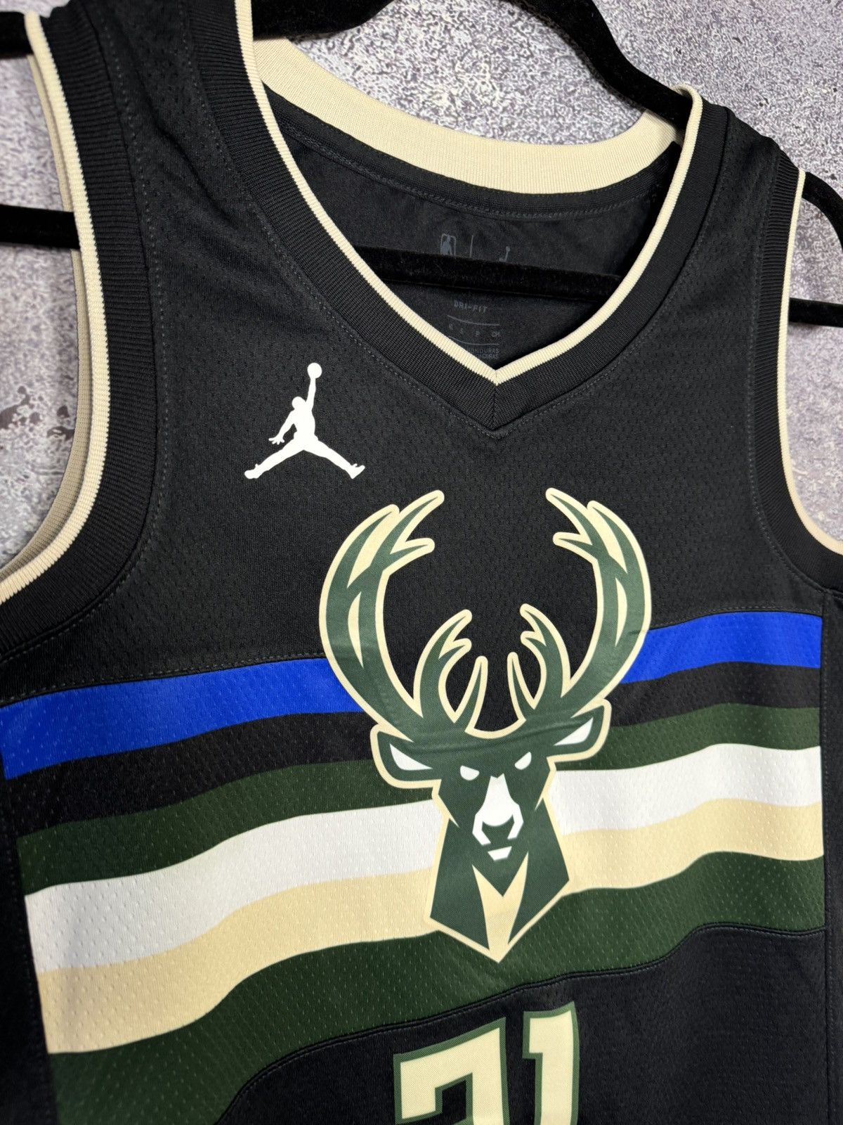Jordan Brand × NBA HOLIDAY Bucks Giannis Antetokoumpo Swingman NBA Jersey Small Size US S / EU 44-46 / 1 - 6 Thumbnail