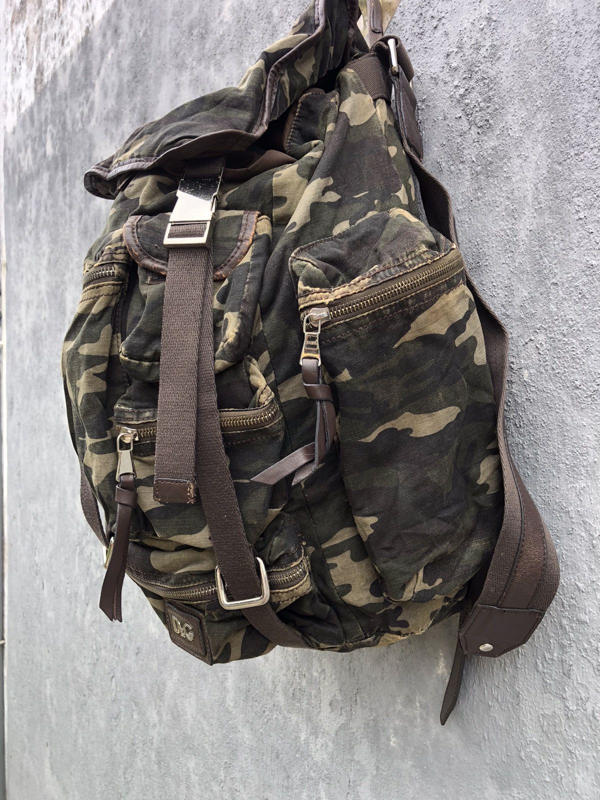 Dolce & Gabbana Dolce & Gabbana Camo Hunting Pocket Style Backpack Size ONE SIZE - 8 Thumbnail