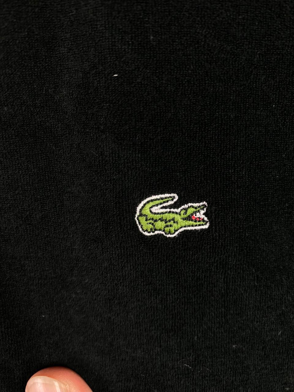 Lacoste lacoste black velvet hoodie nice design Size M / US 6-8 / IT 42-44 - 3 Thumbnail
